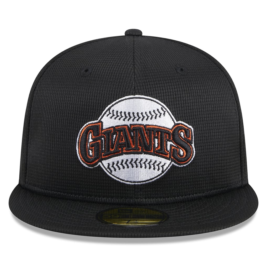 San Francisco Giants New Era Youth 2024 Batting Practice 59FIFTY Fitted Hat - Black