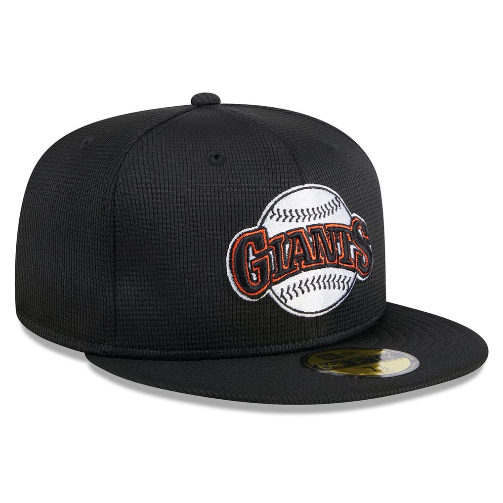 San Francisco Giants New Era Youth 2024 Batting Practice 59FIFTY Fitted Hat - Black