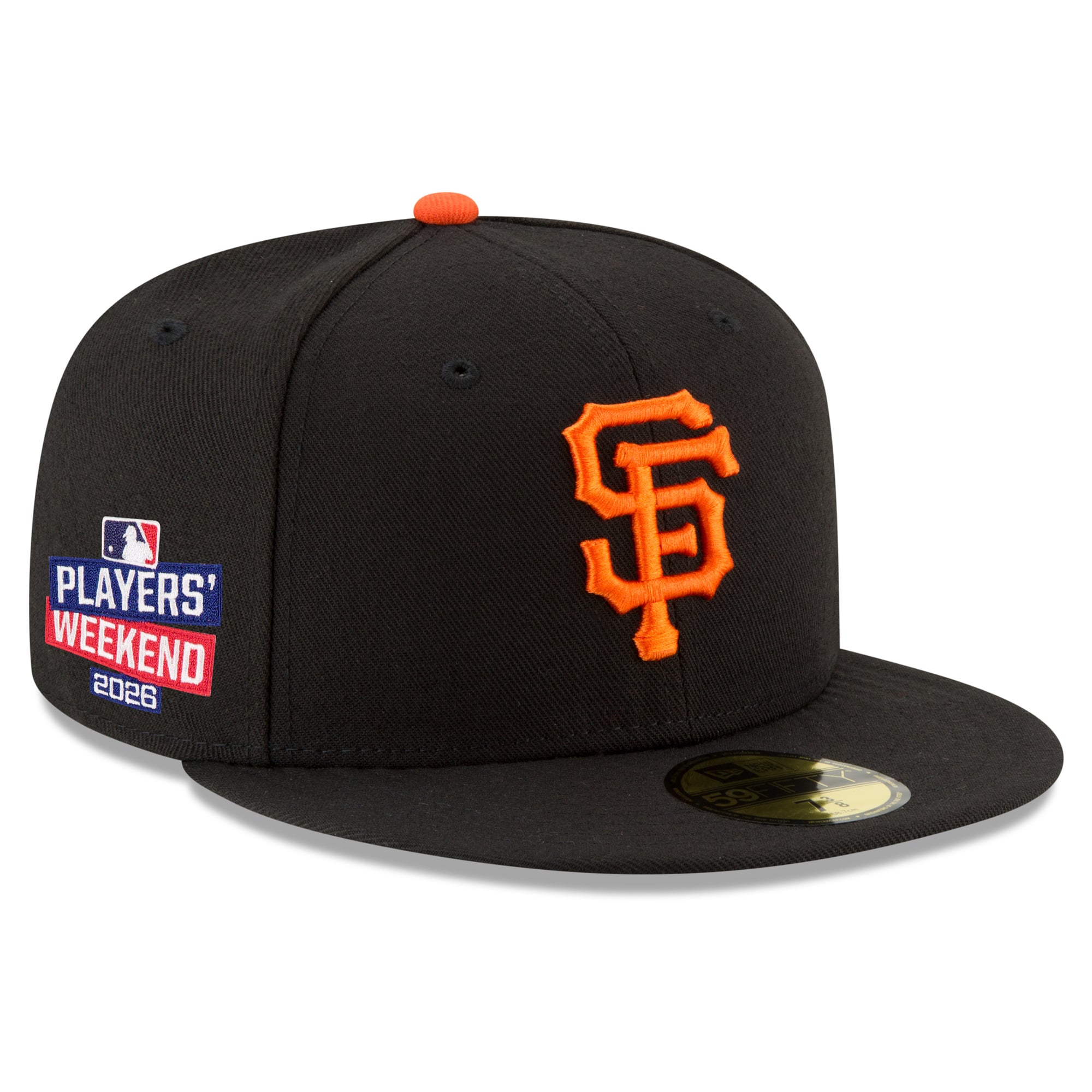 Men's New Era Black San Francisco Giants 2026 Players' Weekend Authentic Collection 59FIFTY Fitted Hat