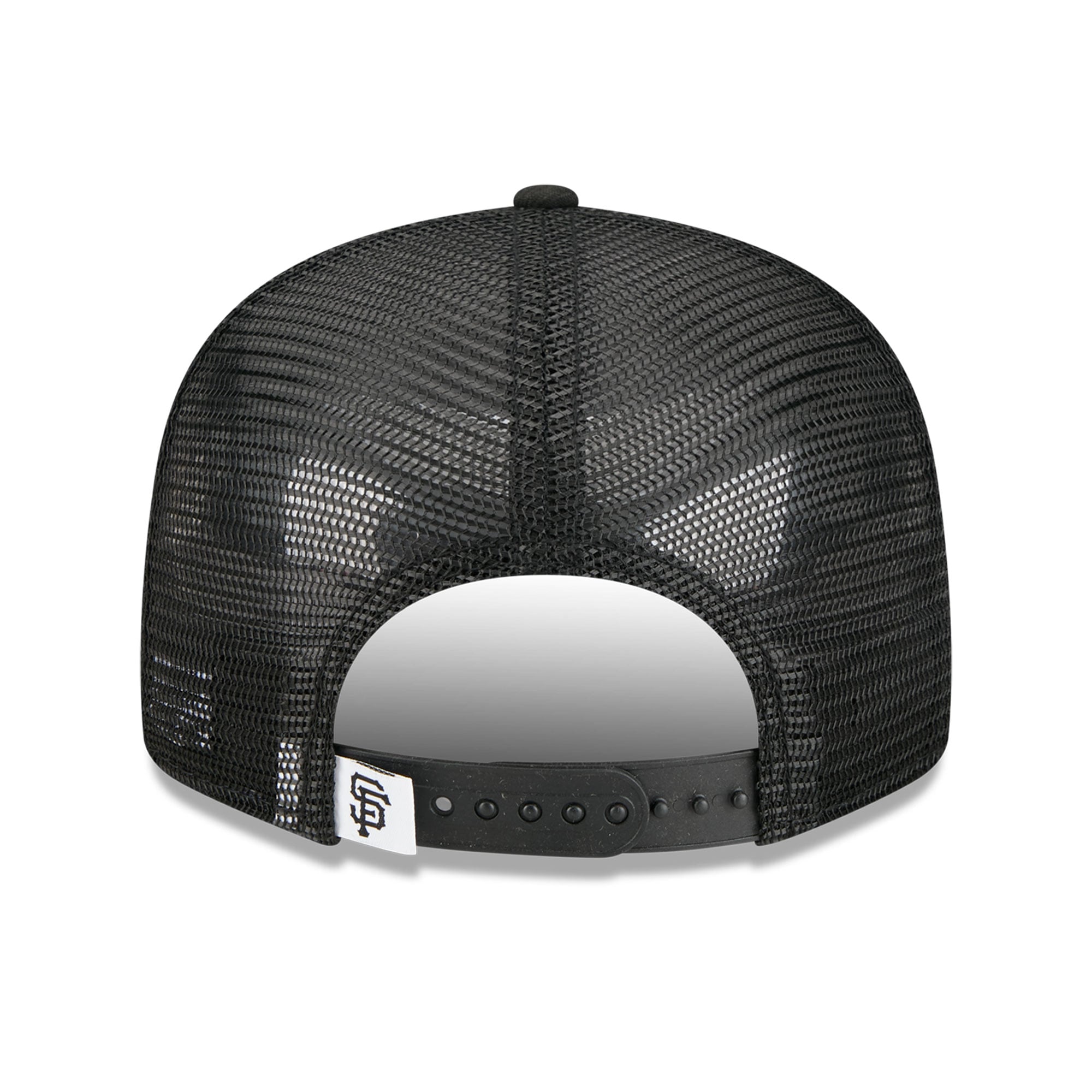 Men's New Era Black San Francisco Giants 9FIFTY Adjustable Trucker Hat