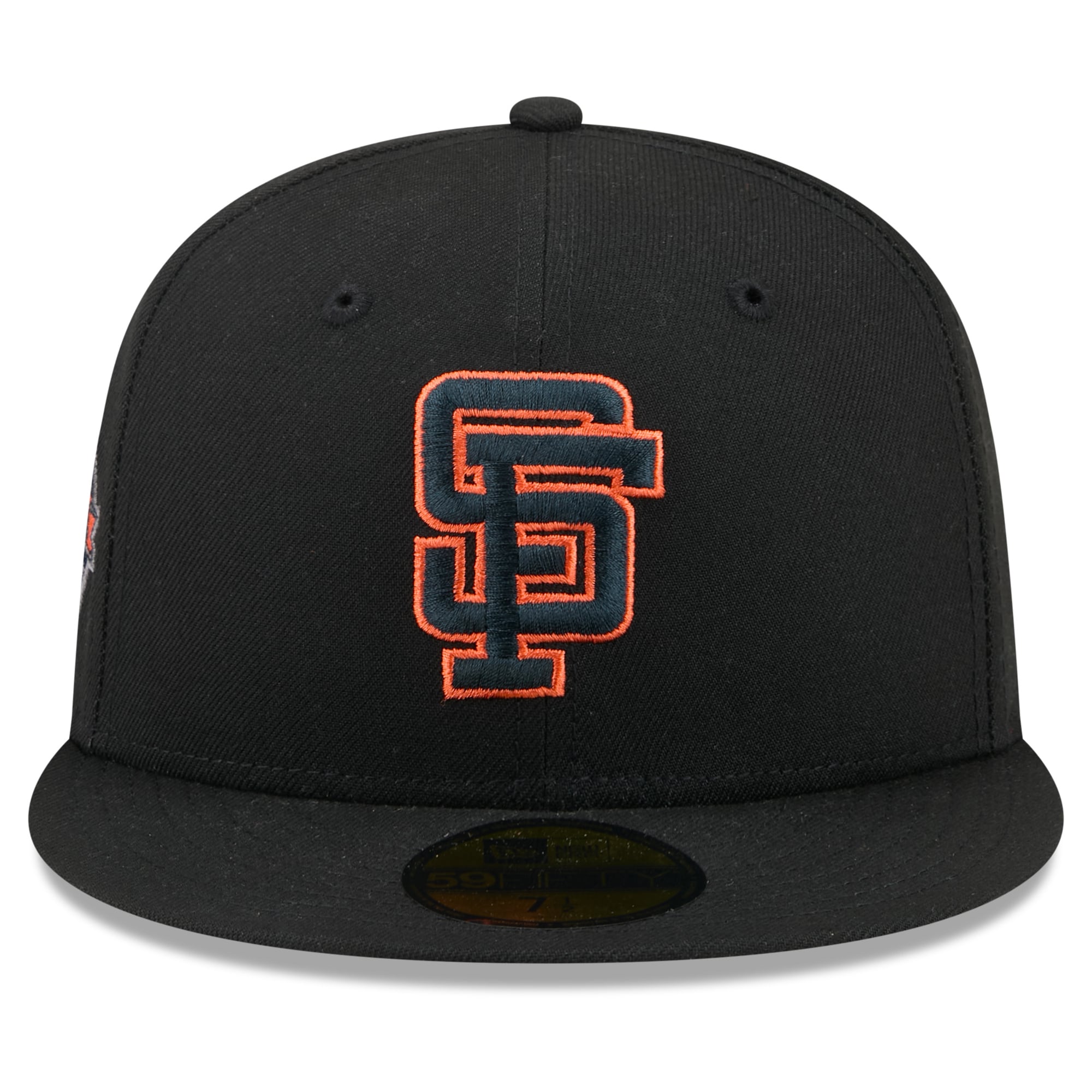 Casquette ajustée New Era 59FIFTY noire pour homme, motif San Francisco Giants.