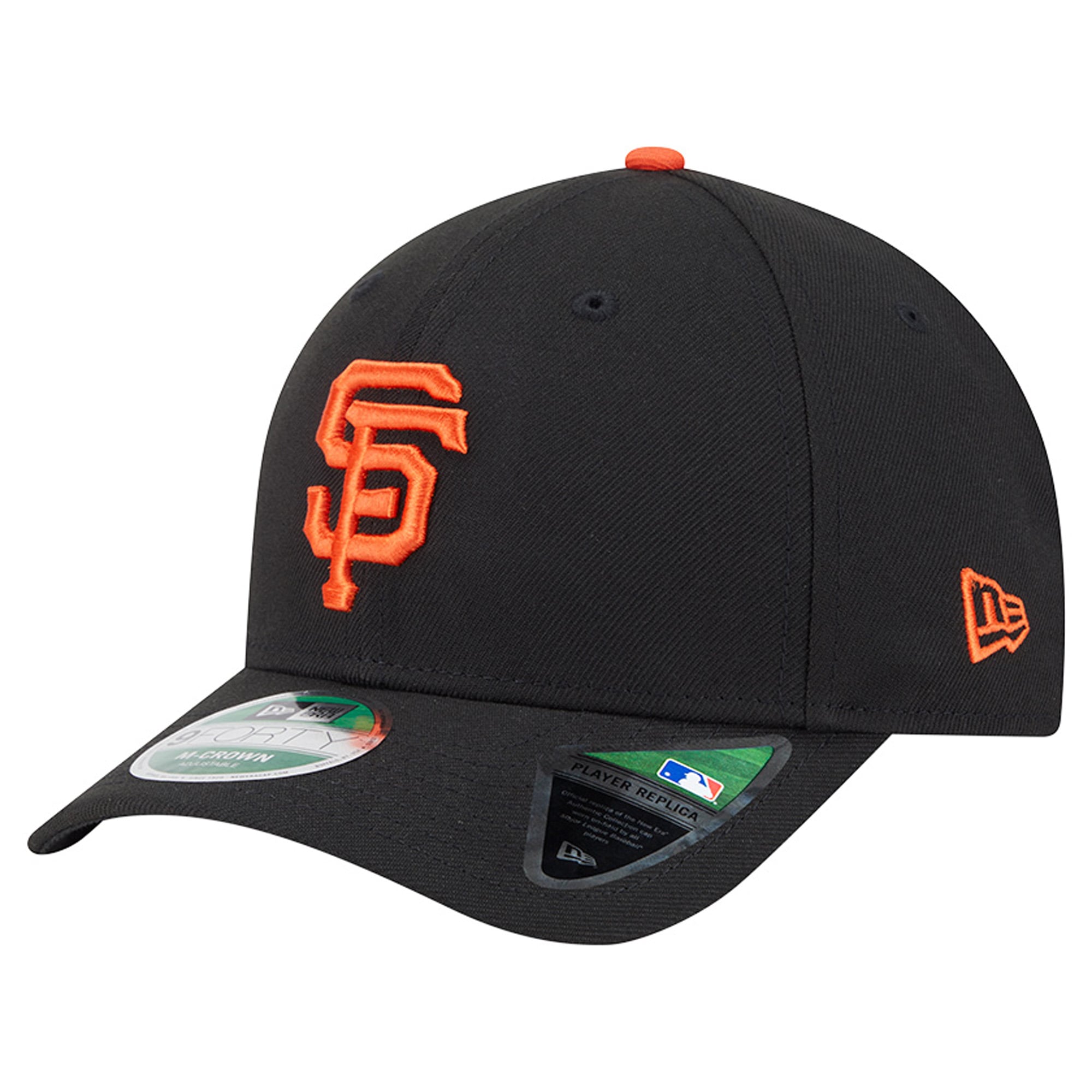 Men's New Era Black San Francisco Giants Jeff Kent Number Retirement 9FORTY M-Crown Adjustable Hat