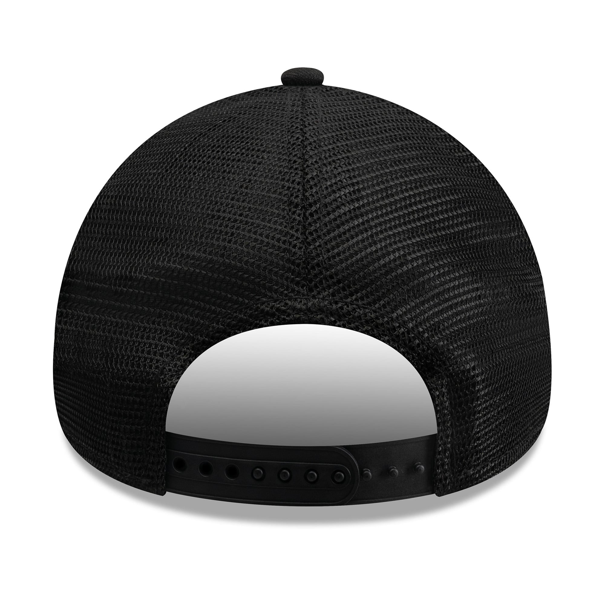 Casquette trucker ajustable New Era noire San Francisco Giants 9FORTY à logo latéral, modèle A-Frame, pour homme