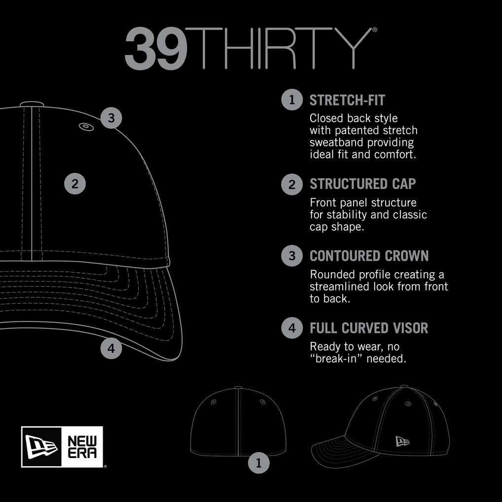San Francisco Giants New Era Subtle Camo 39THIRTY Flex Hat - Black