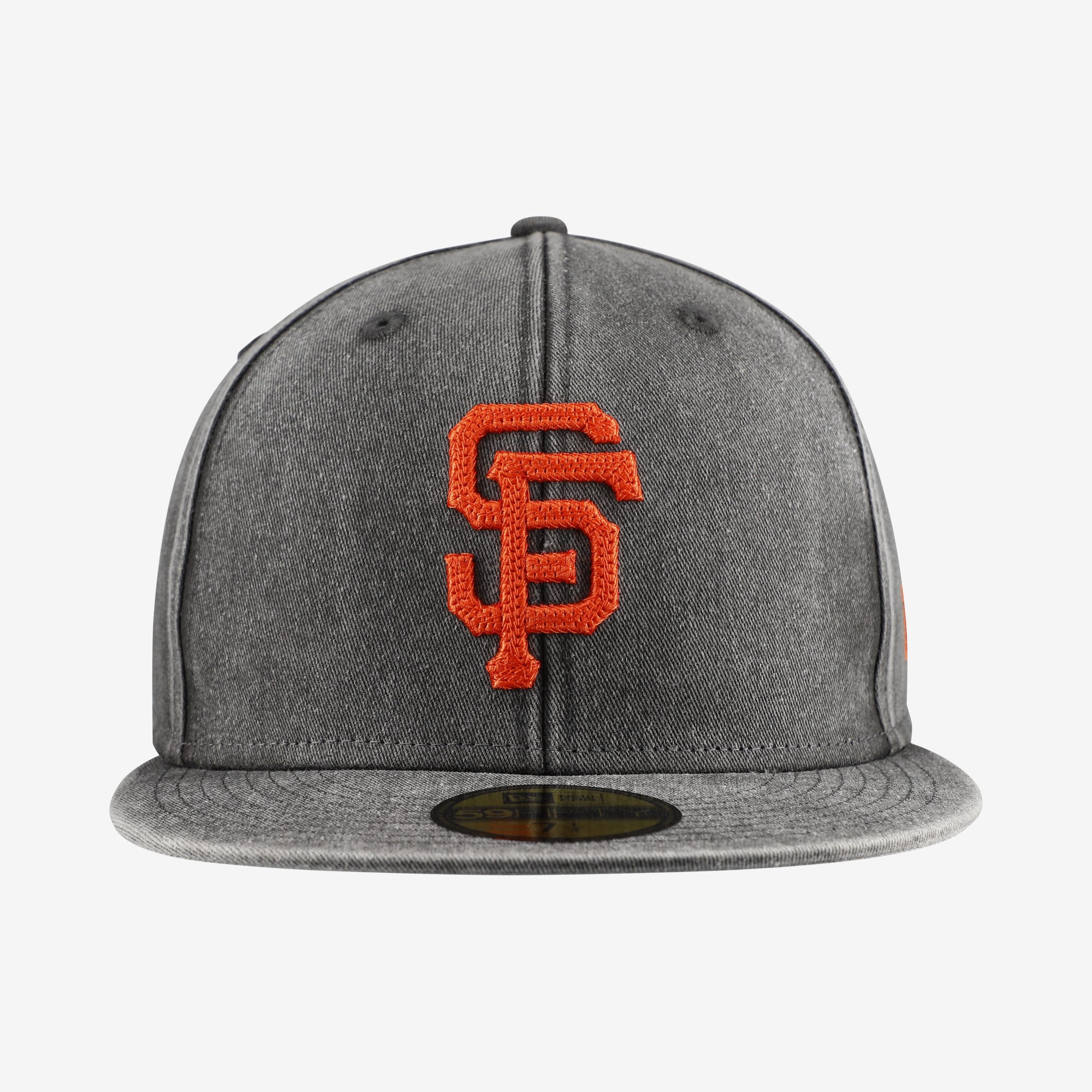 Casquette ajustée New Era 59FIFTY noire pour homme, modèle San Francisco Giants.