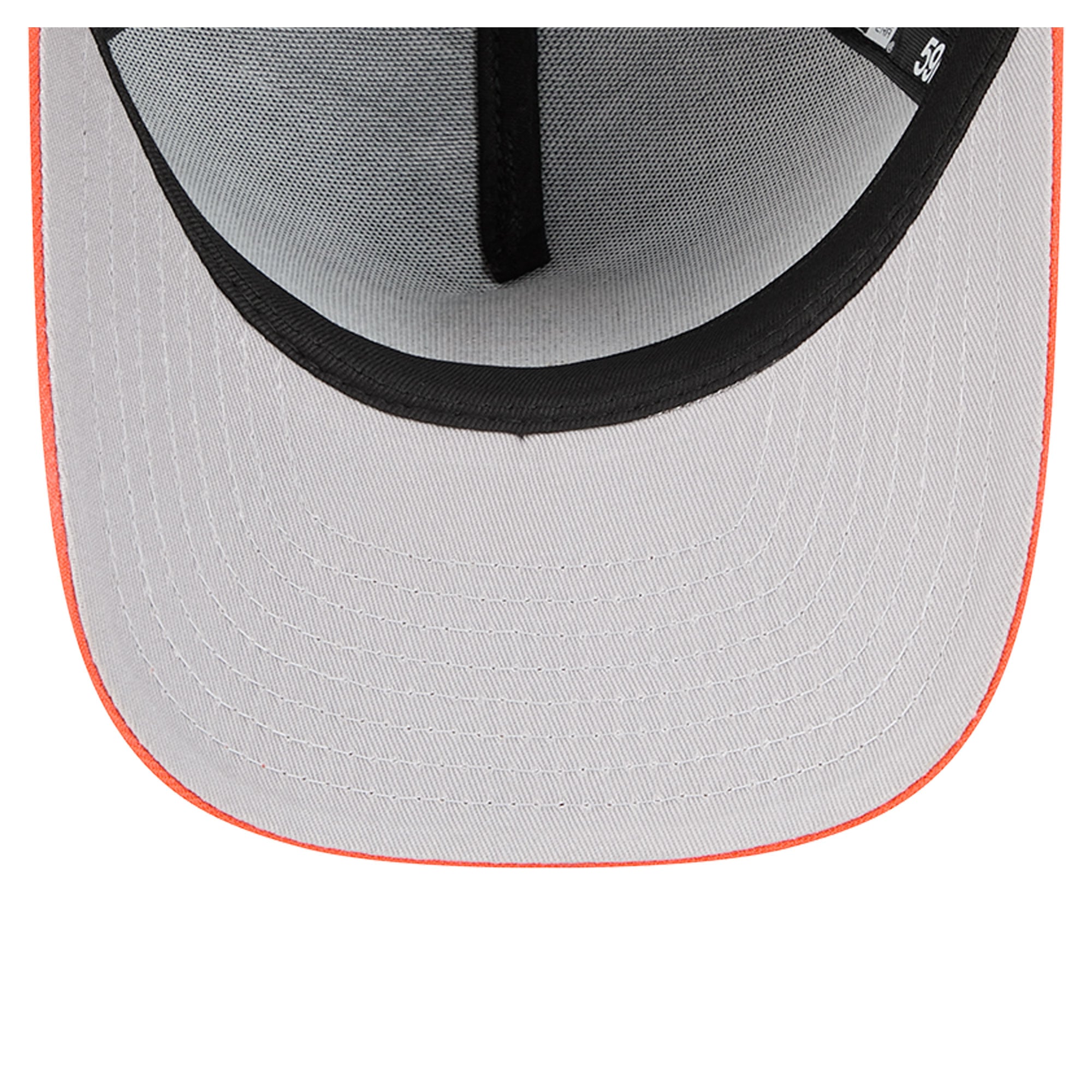 Men's New Era Black/Orange San Francisco Giants Cartoon A-Frame 59FIFTY Fitted Hat