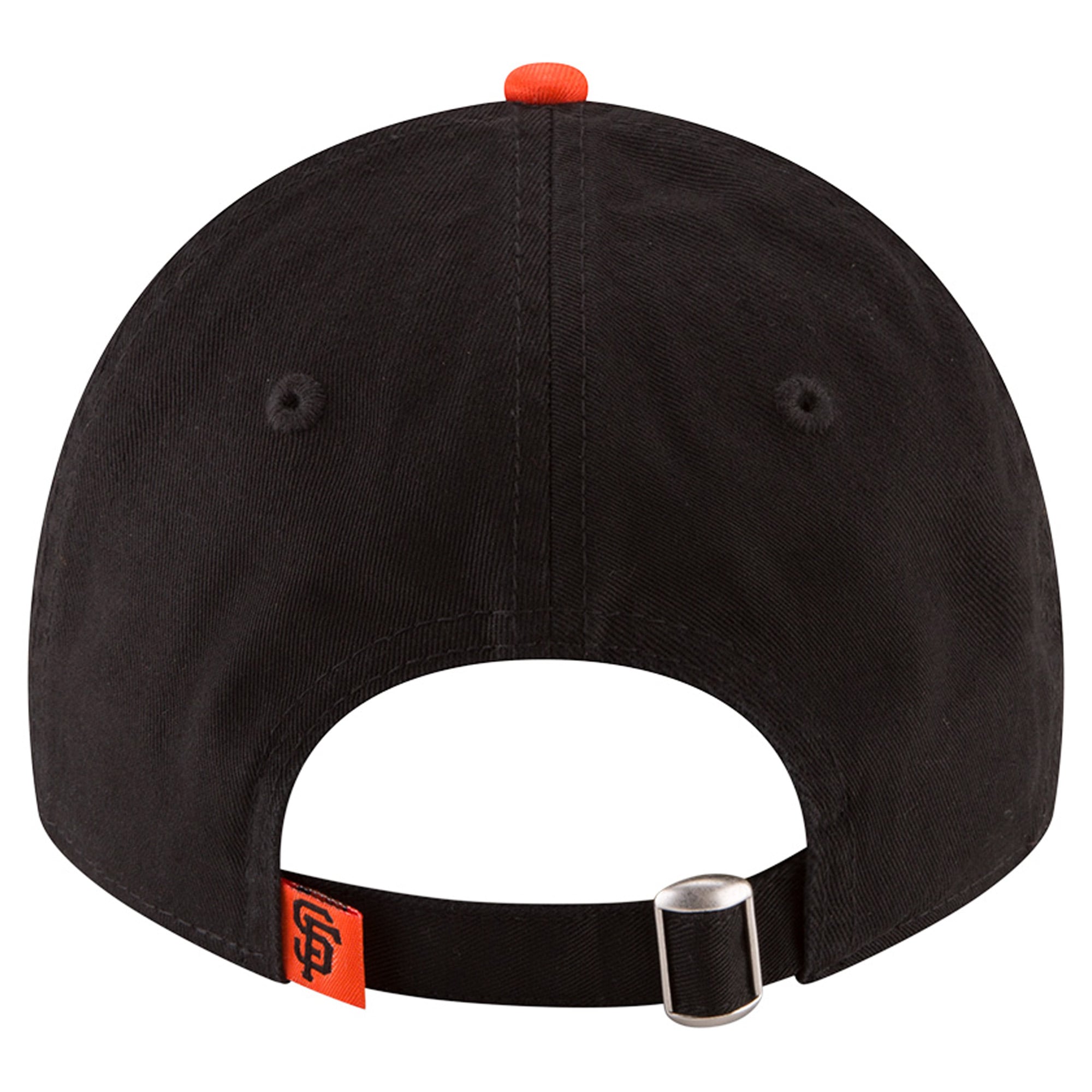 Men's New Era Black/Orange San Francisco Giants Jeff Kent Number Retirement Casual Classic Adjustable Hat