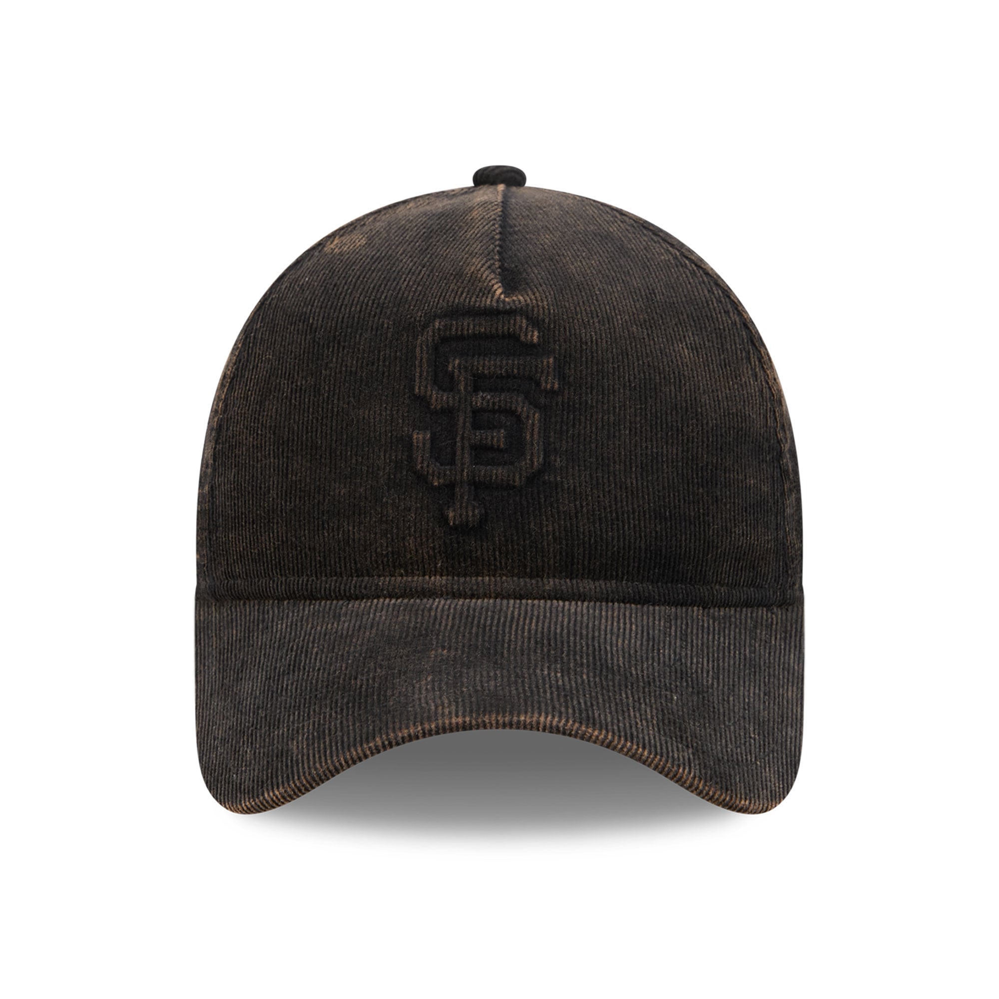 Casquette New Era marron pour homme, modèle 9FORTY, San Francisco Giants, Série mondiale 2012, avec écusson latéral ton sur ton et monture en A.