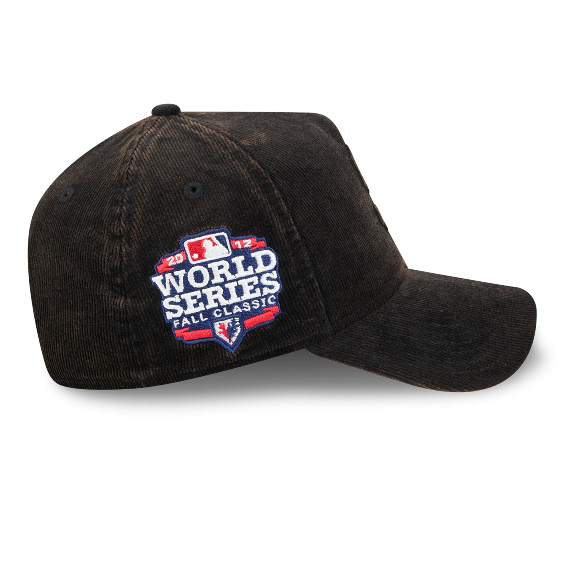 Casquette New Era marron pour homme, modèle 9FORTY, San Francisco Giants, Série mondiale 2012, avec écusson latéral ton sur ton et monture en A.