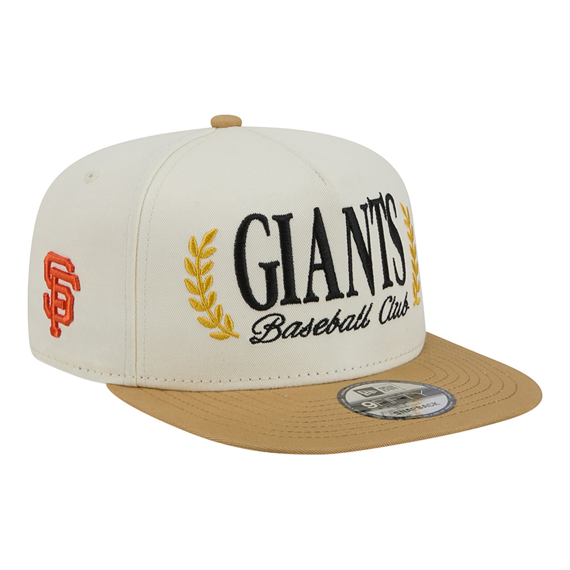 Casquette snapback New Era crème San Francisco Giants Club 9FIFTY pour homme