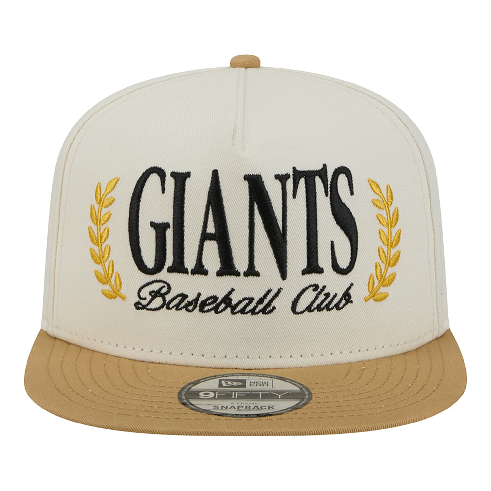 Casquette snapback New Era crème San Francisco Giants Club 9FIFTY pour homme