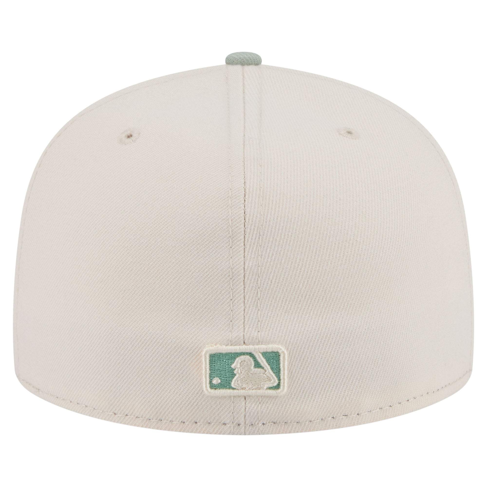 Casquette ajustée New Era 59FIFTY crème/verte pour homme, coloris San Francisco Giants