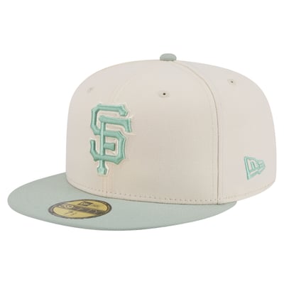 San Francisco Giants New Era Color Pack 59FIFTY Fitted Hat - Cream/Green