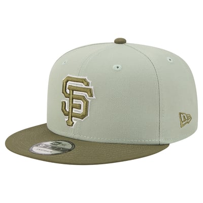 San Francisco Giants New Era Color Pack 9FIFTY Snapback Hat - Light Green/Olive