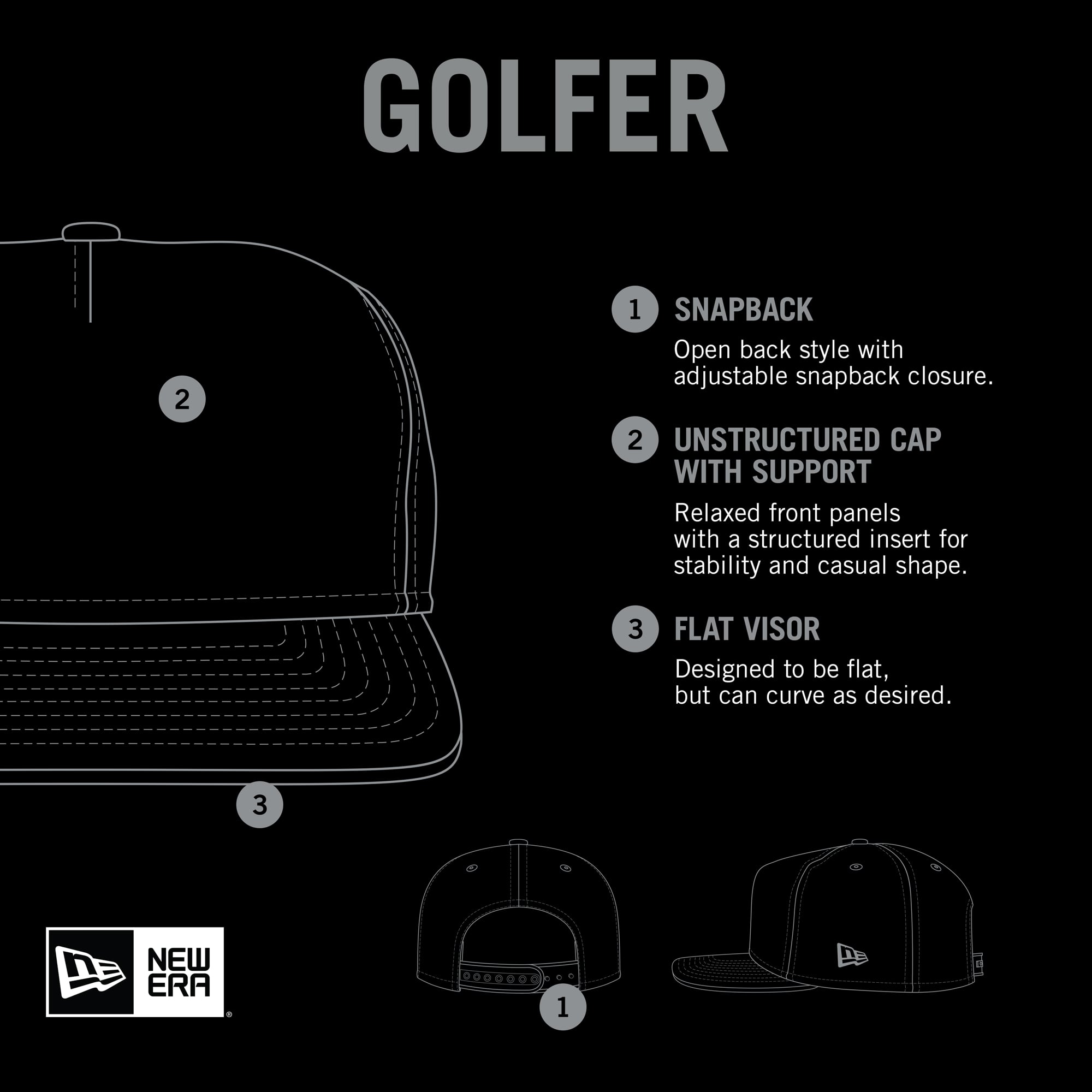 Men's New Era White San Francisco Giants Printed Island Golfer Snapback Hat