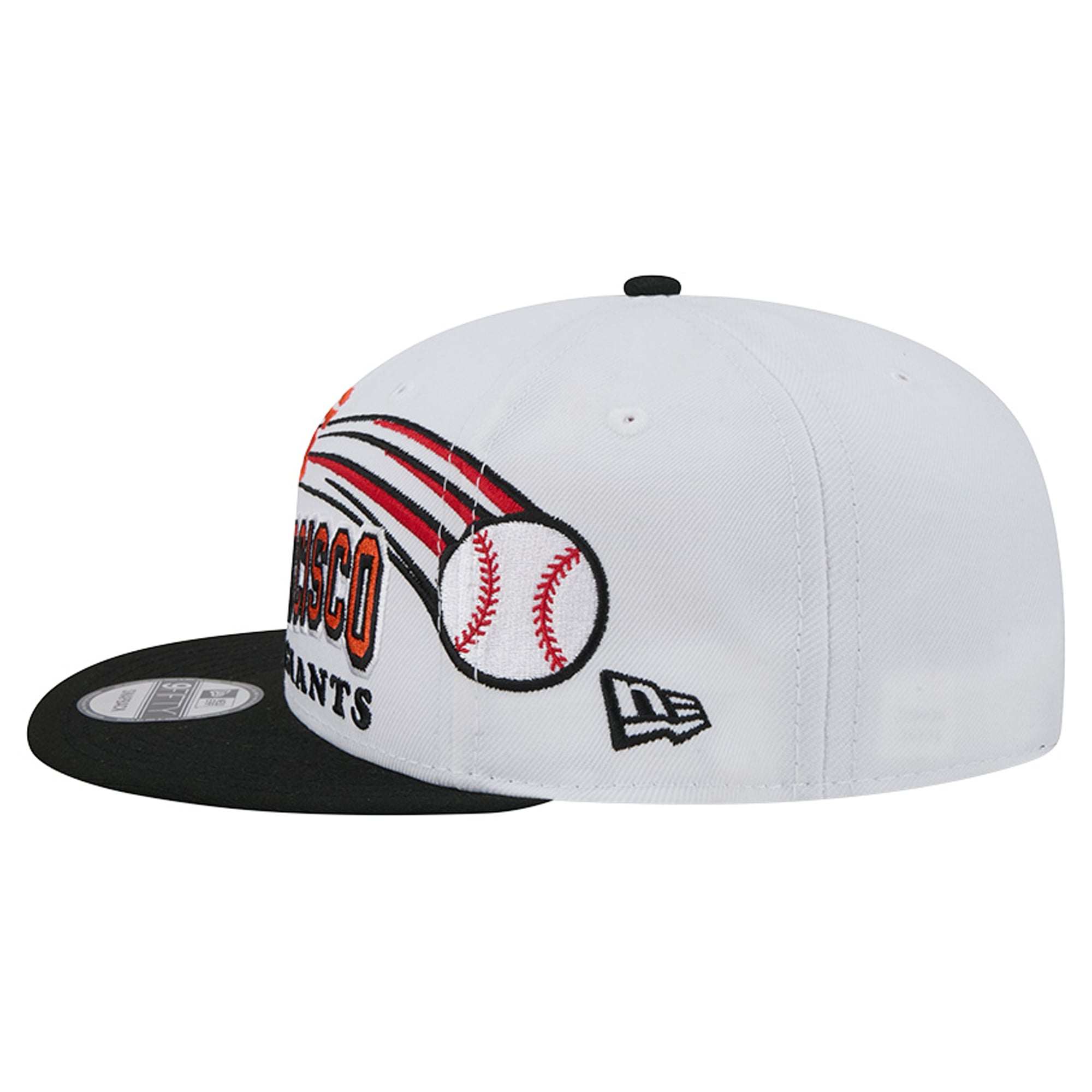 Casquette snapback New Era blanche San Francisco Giants Retro Sweep 9FIFTY pour homme