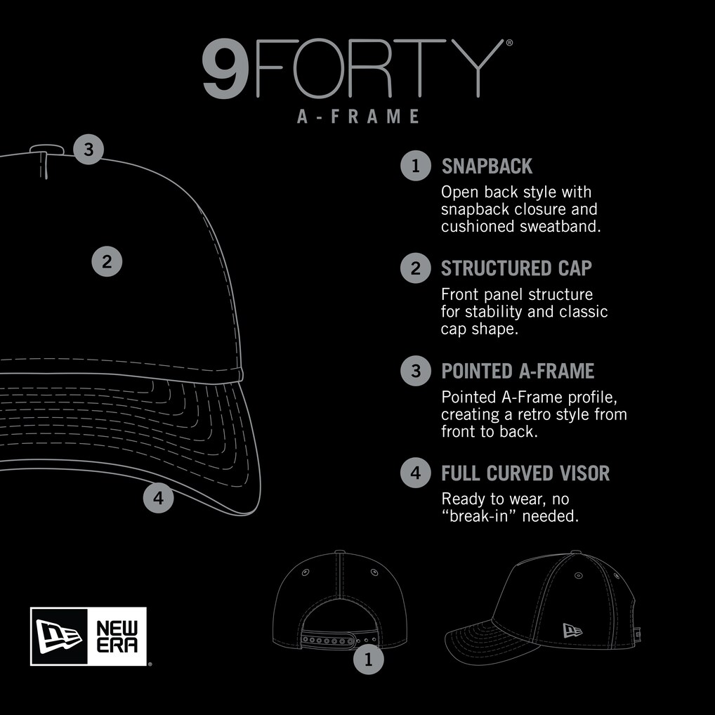 San Francisco Giants New Era TC A-Frame 9FORTY Adjustable Hat - White