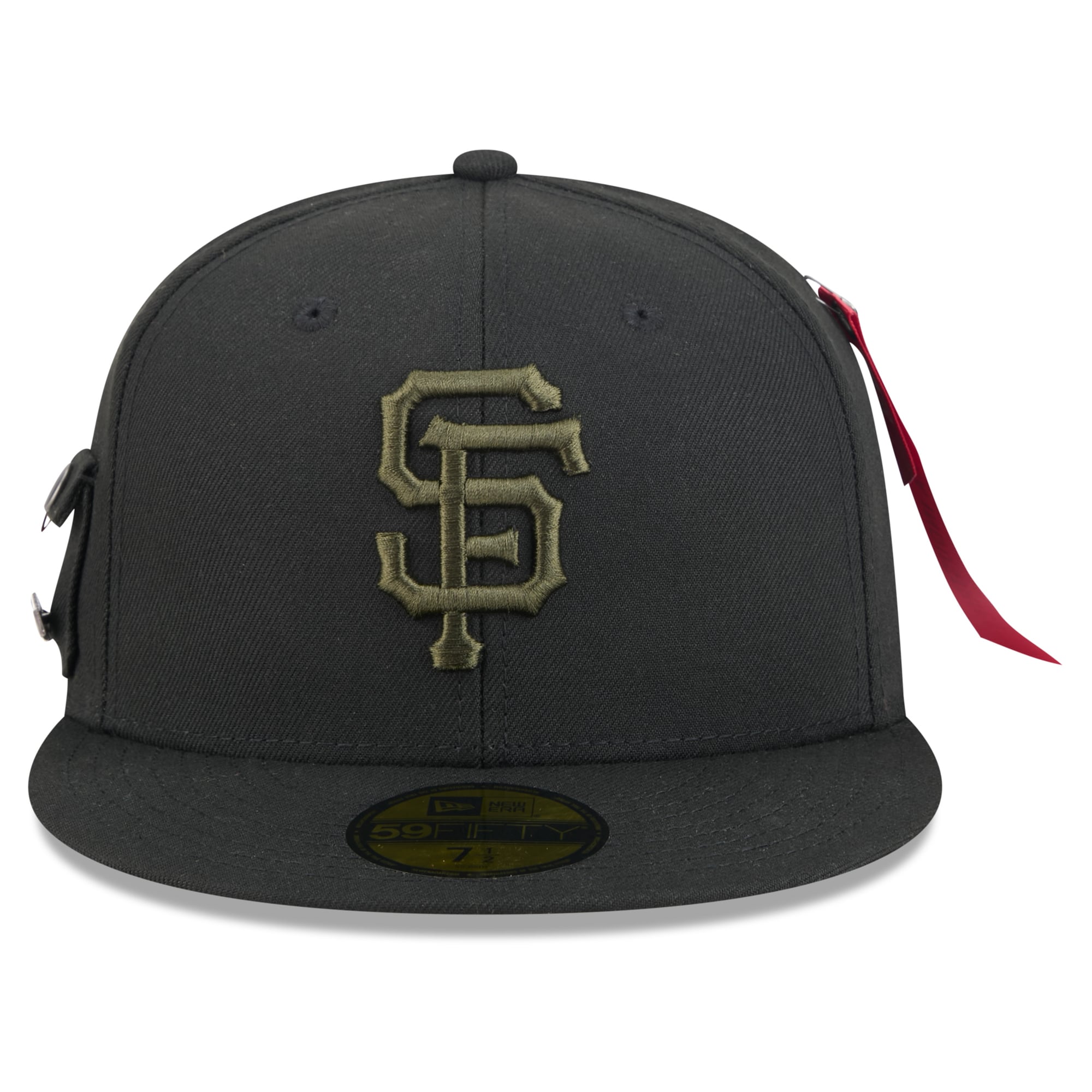 Casquette ajustée New Era x Alpha Industries noire San Francisco Giants 59FIFTY pour homme
