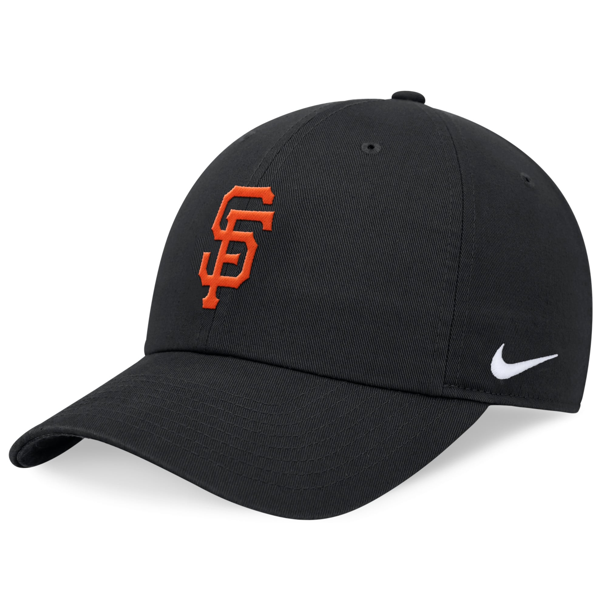 Men's Nike Black San Francisco Giants Club Adjustable Hat