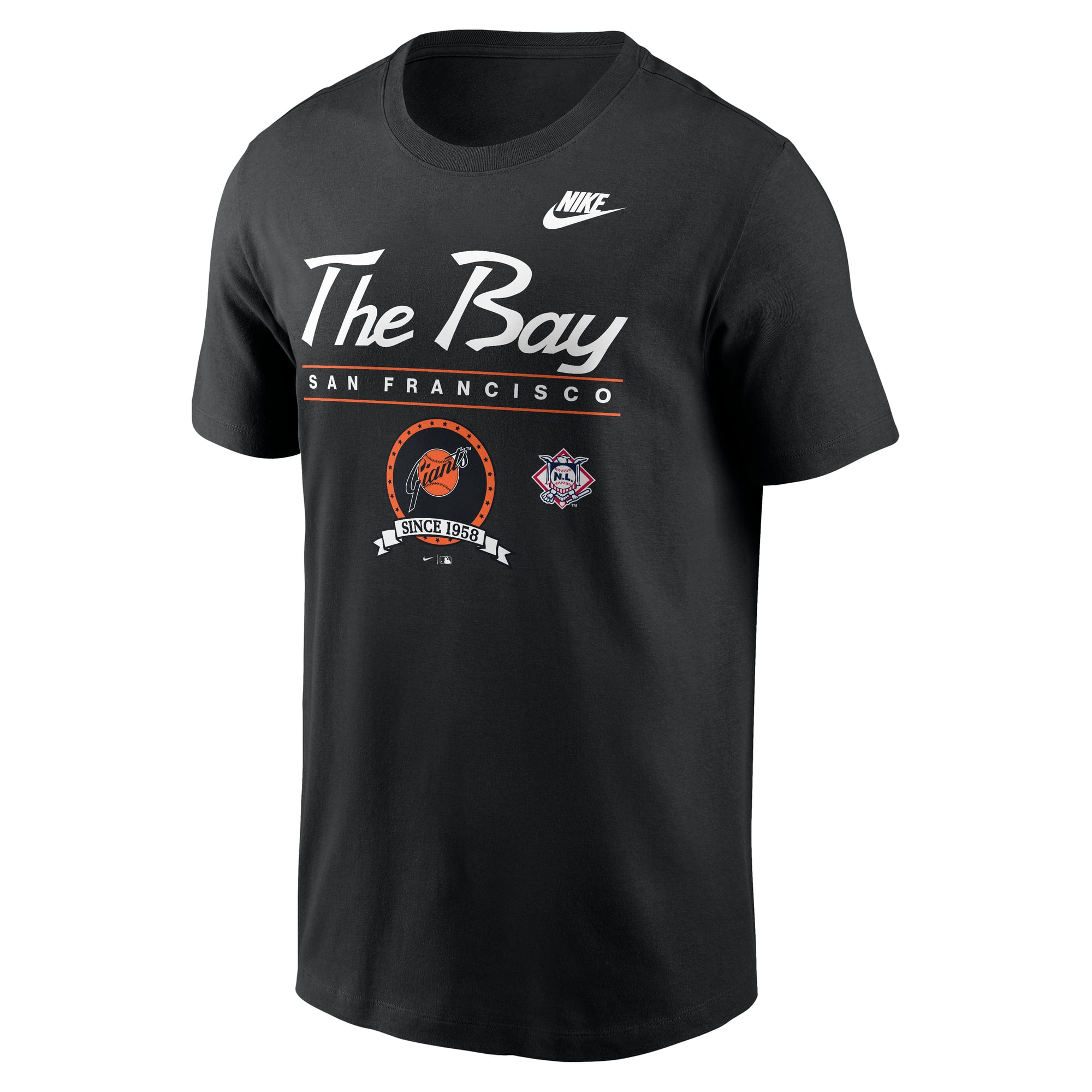 Men's Nike Black San Francisco Giants Cooperstown Graphic T-Shirt