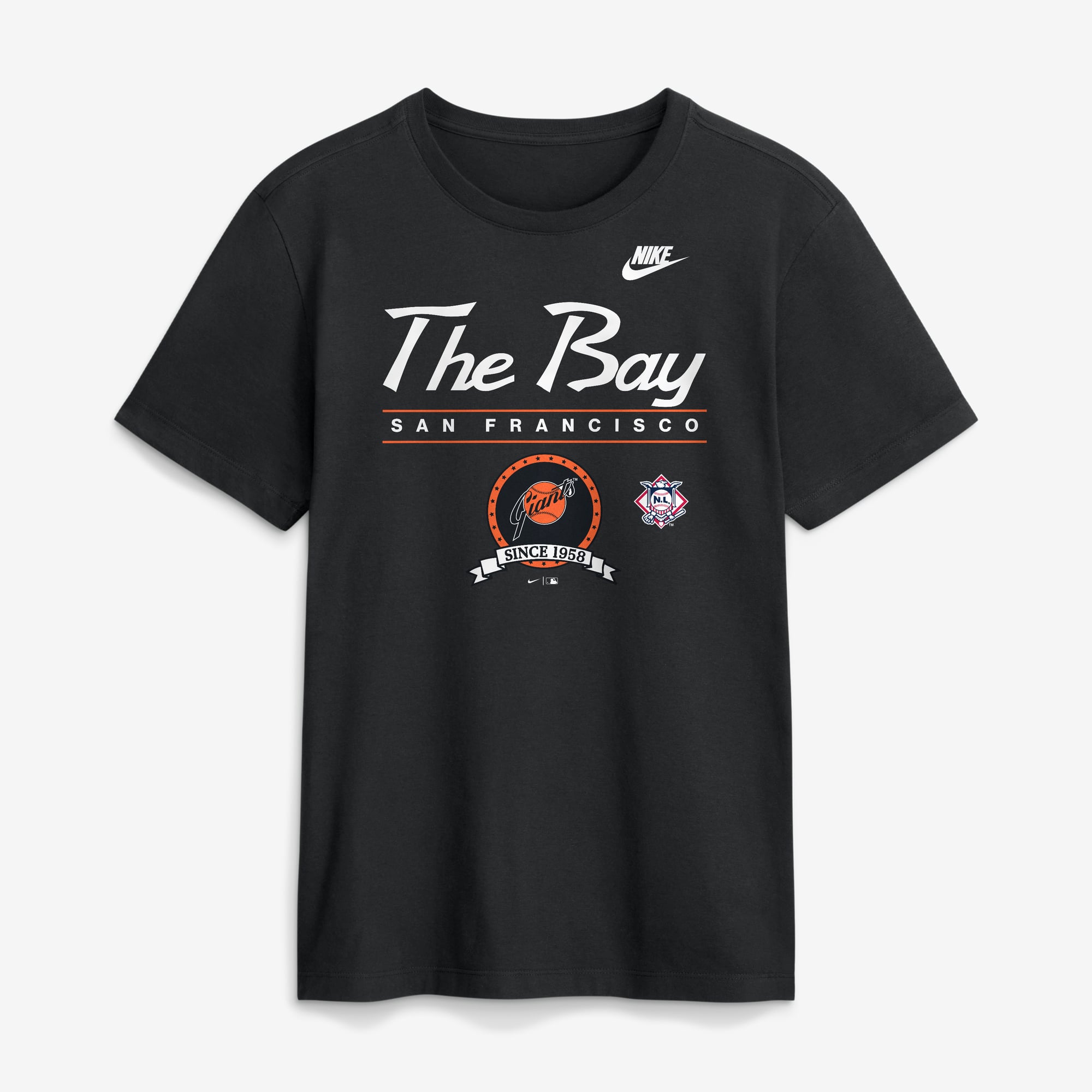 Men's Nike Black San Francisco Giants Cooperstown Graphic T-Shirt