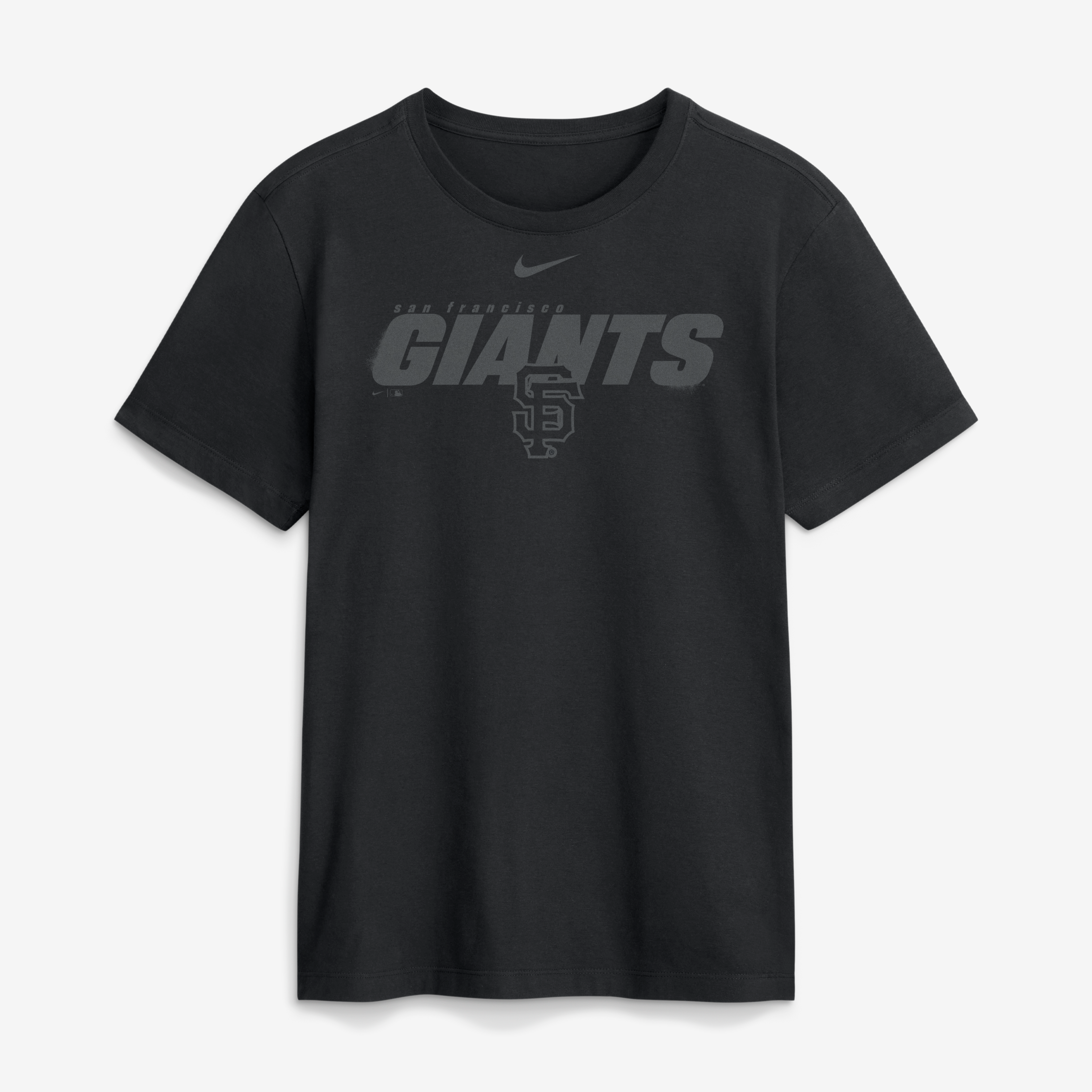 T-shirt Nike Tonal Club noir pour homme, San Francisco Giants