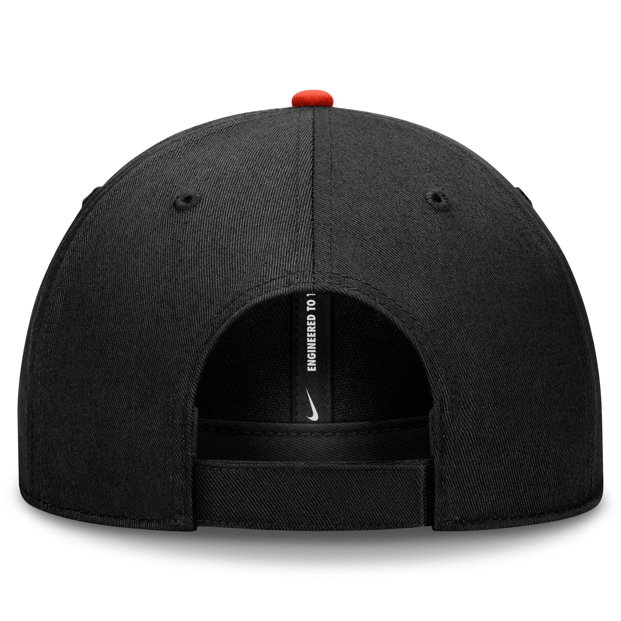 Casquette ajustable Nike Dri-FIT Club noire et orange des Giants de San Francisco pour homme