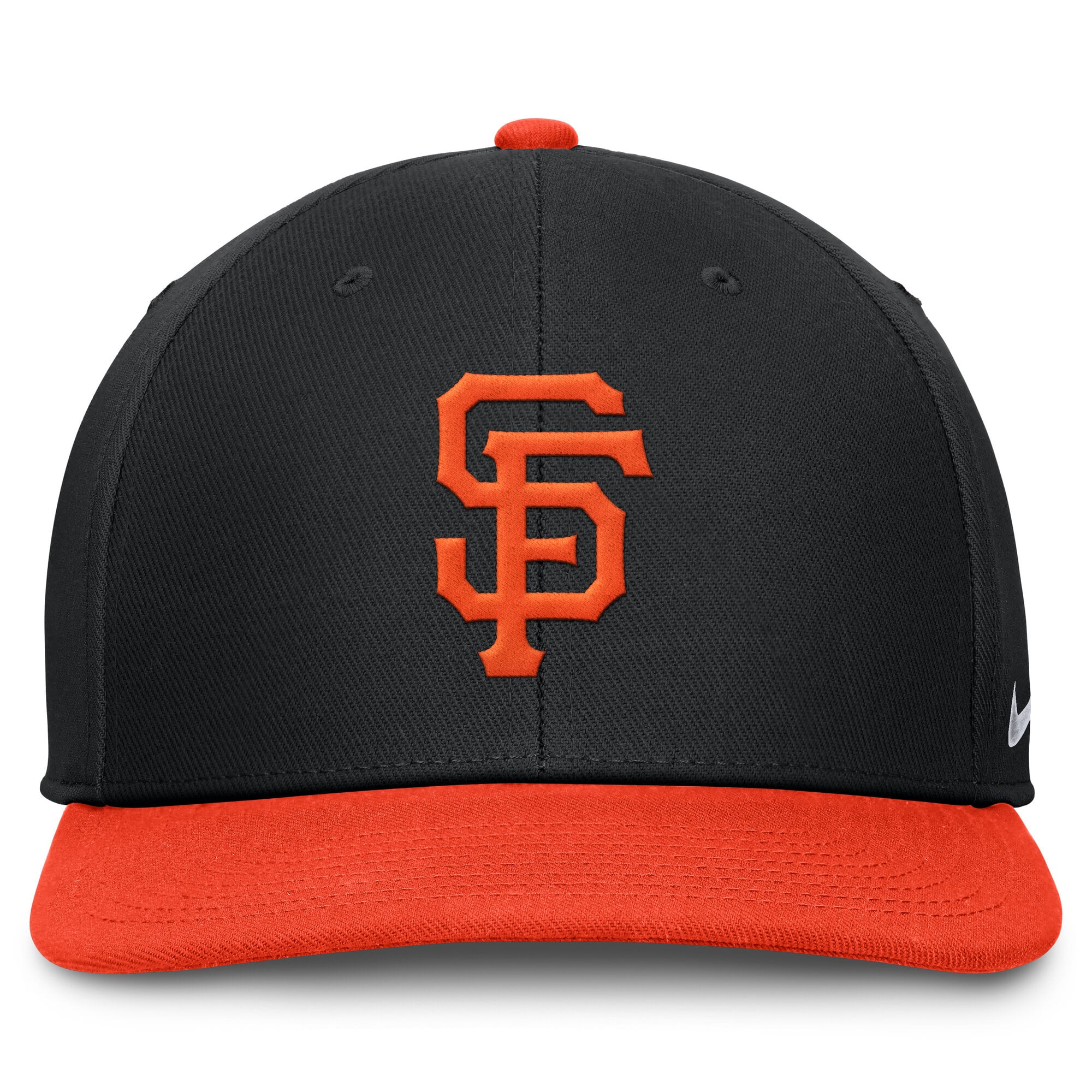 Men's Nike Black/Orange San Francisco Giants Pro Dri-FIT Snapback Hat