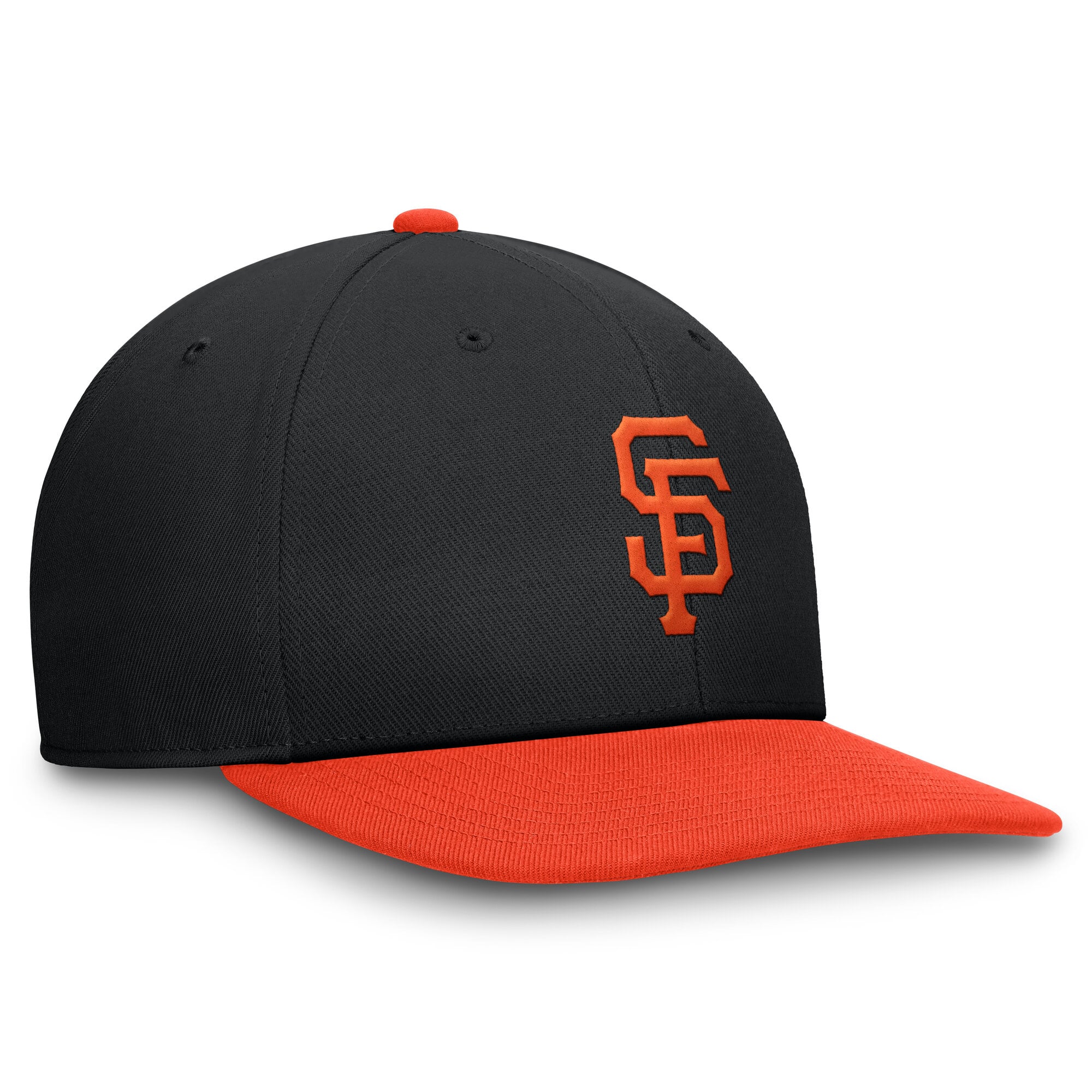 Men's Nike Black/Orange San Francisco Giants Pro Dri-FIT Snapback Hat