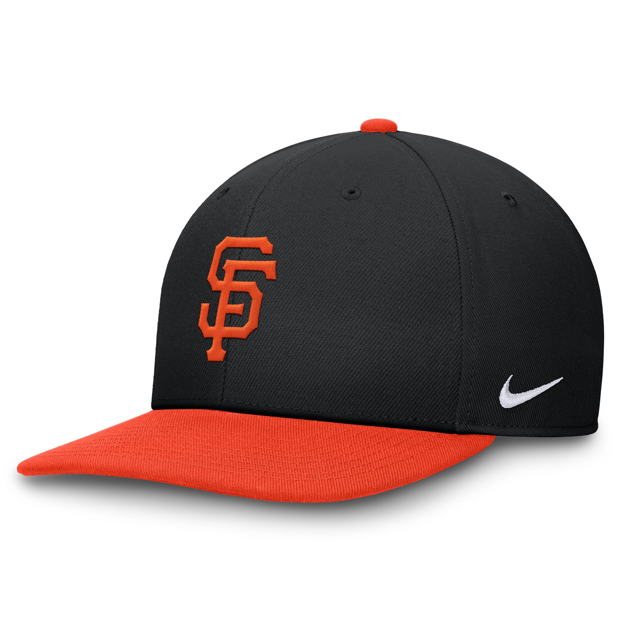 Men's Nike Black/Orange San Francisco Giants Pro Dri-FIT Snapback Hat