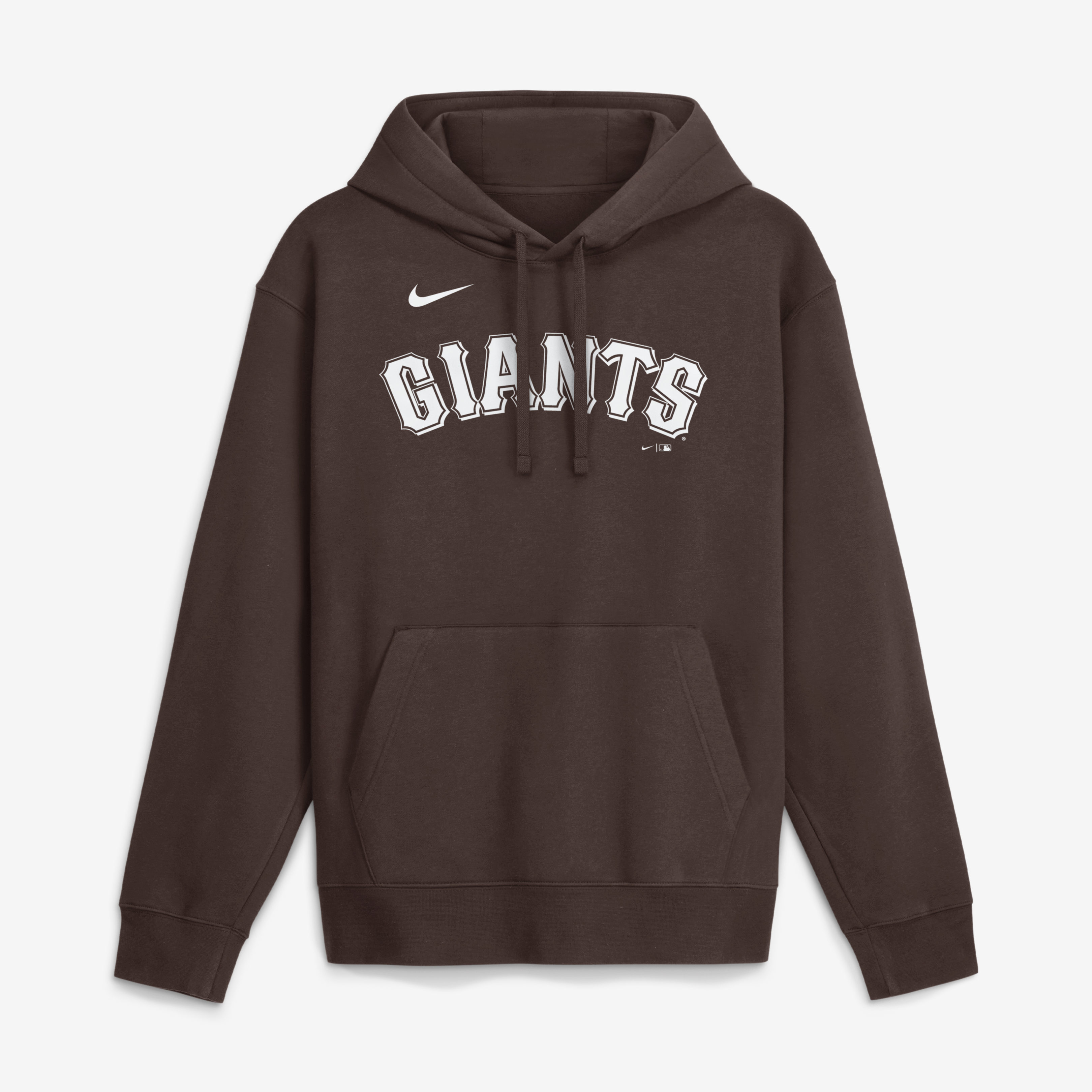 Sweat à capuche en polaire Nike Core Cinder Club marron pour homme