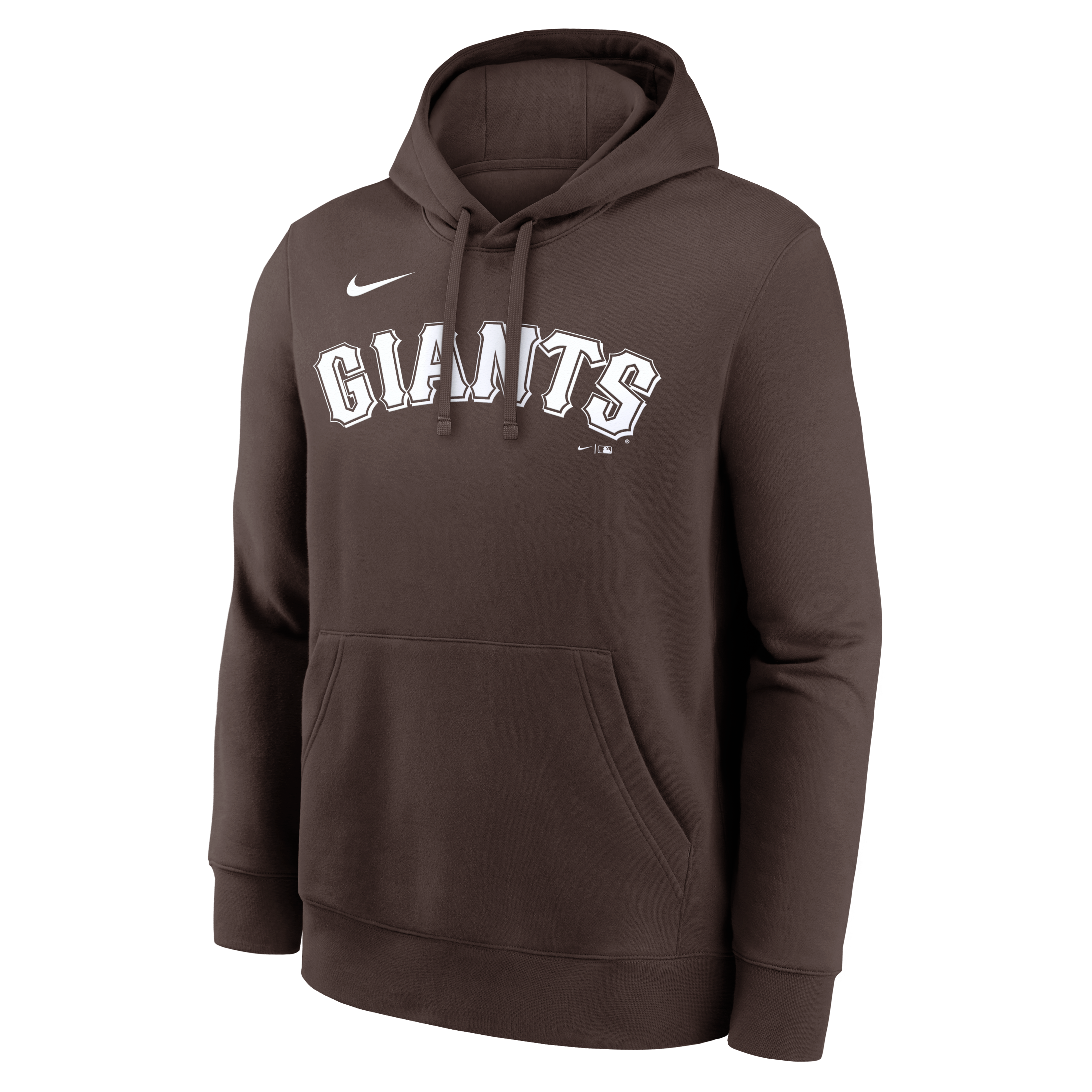 Sweat à capuche en polaire Nike Core Cinder Club marron pour homme