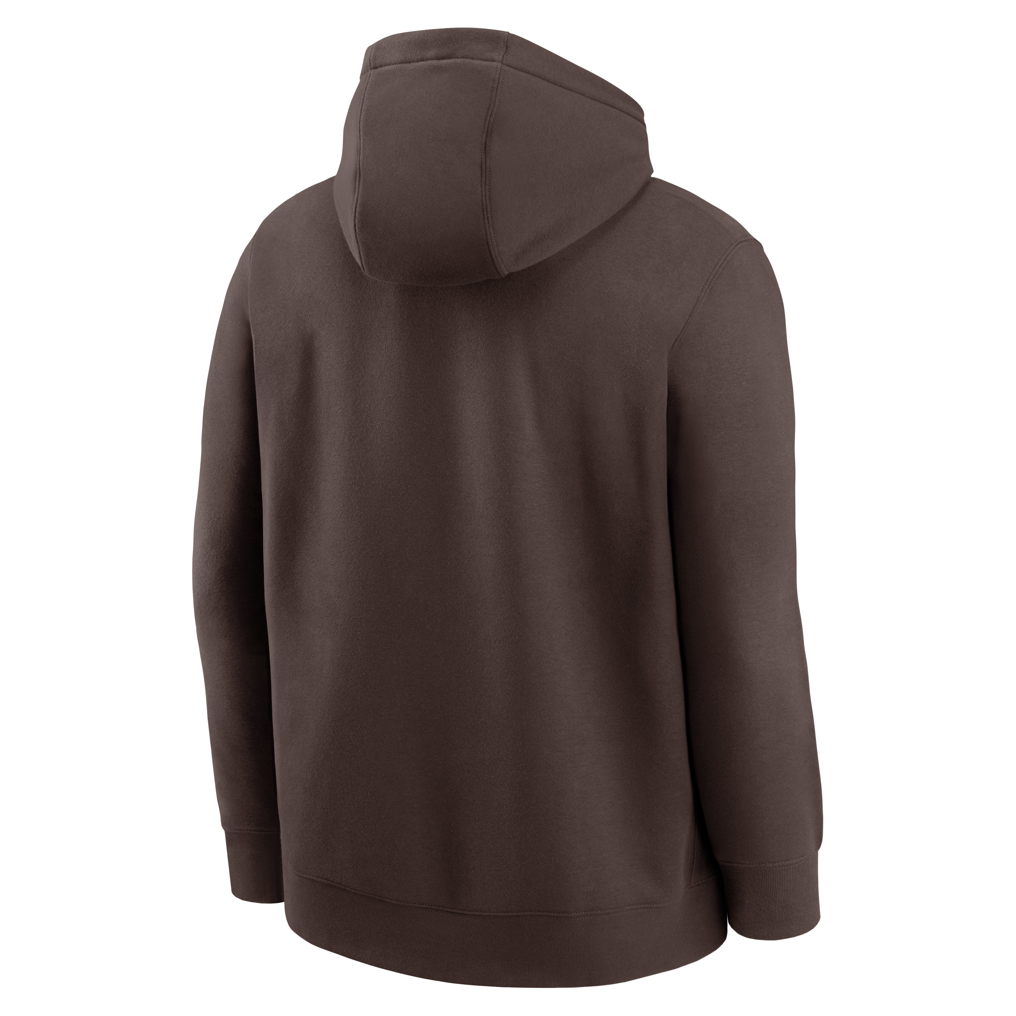 Sweat à capuche en polaire Nike Core Cinder Club marron pour homme