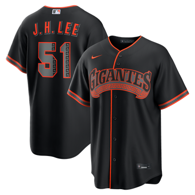 Jung Hoo Lee San Francisco Giants Nike Alternate Replica Jersey - Black
