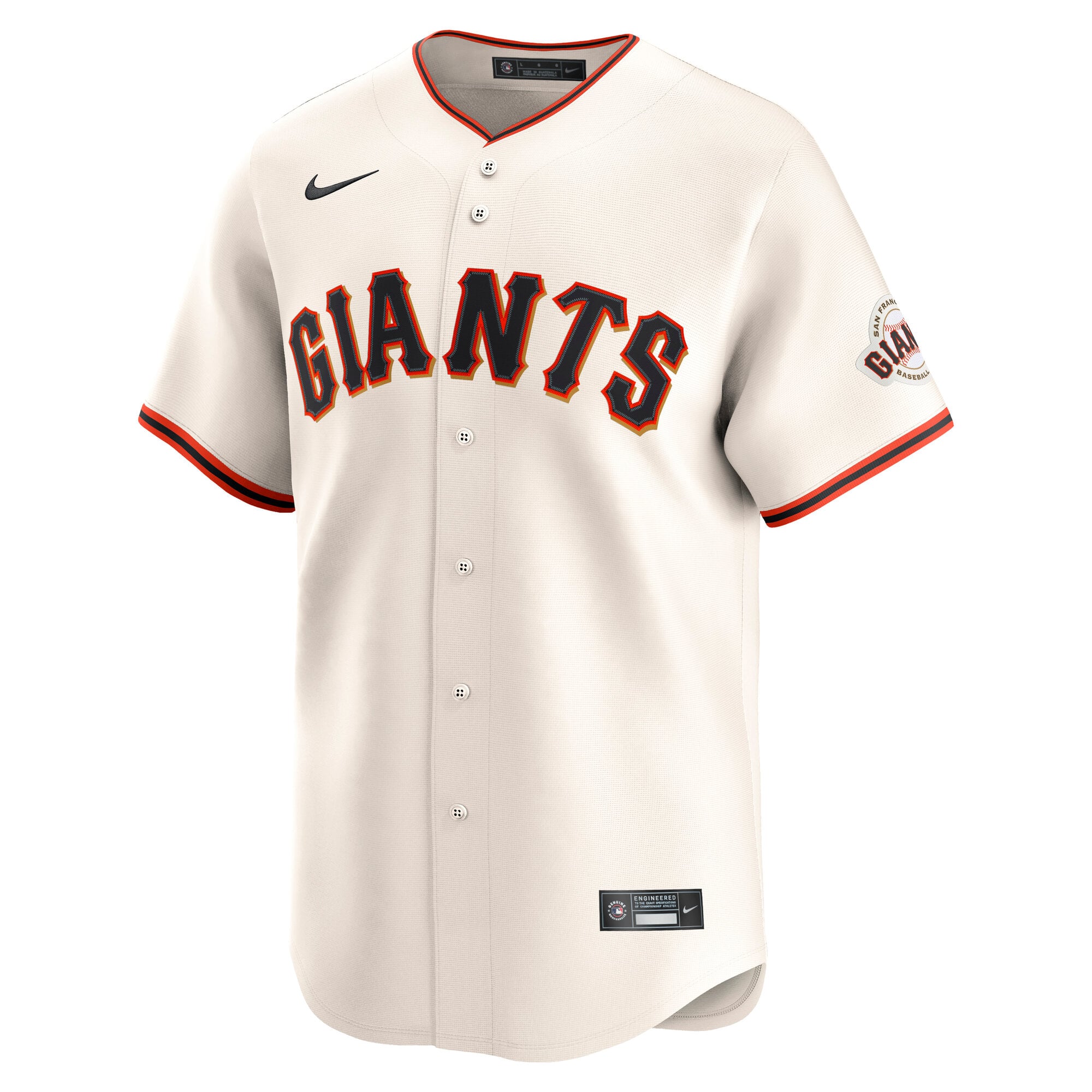 Maillot de joueur Nike Jung Hoo Lee pour homme, crème, San Francisco Giants, édition limitée à domicile