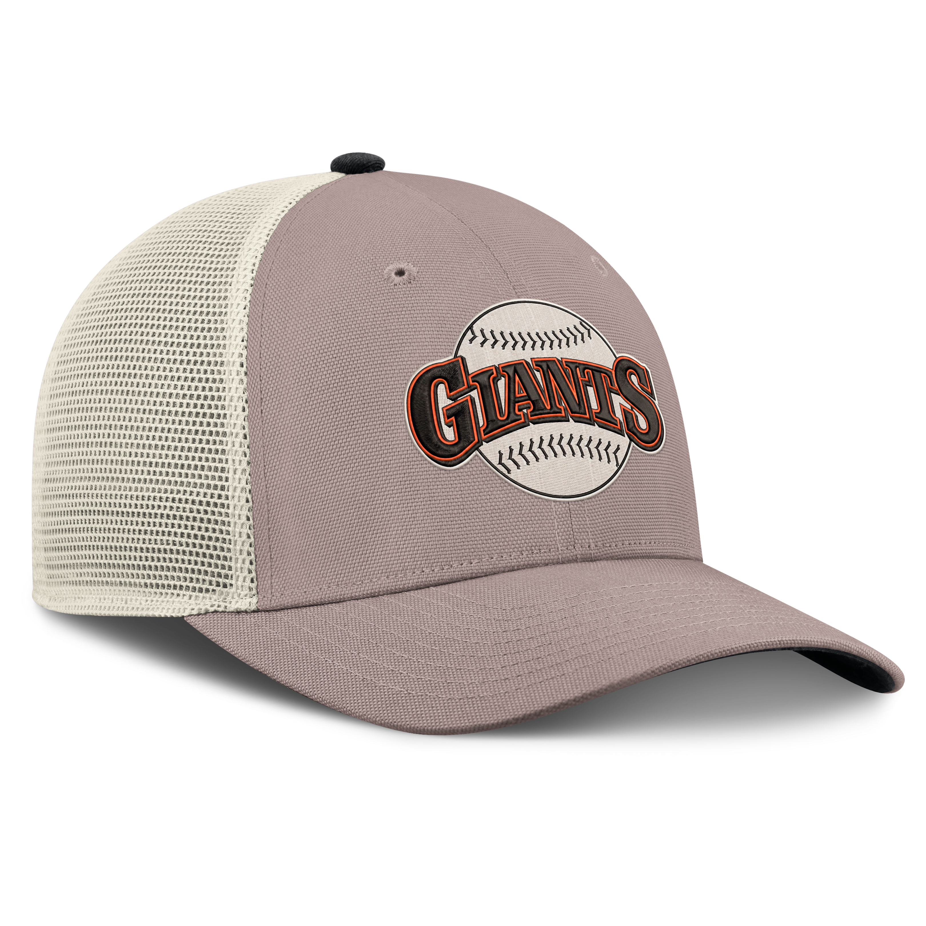Casquette trucker ajustable Nike kaki San Francisco Giants Cooperstown Rise pour homme