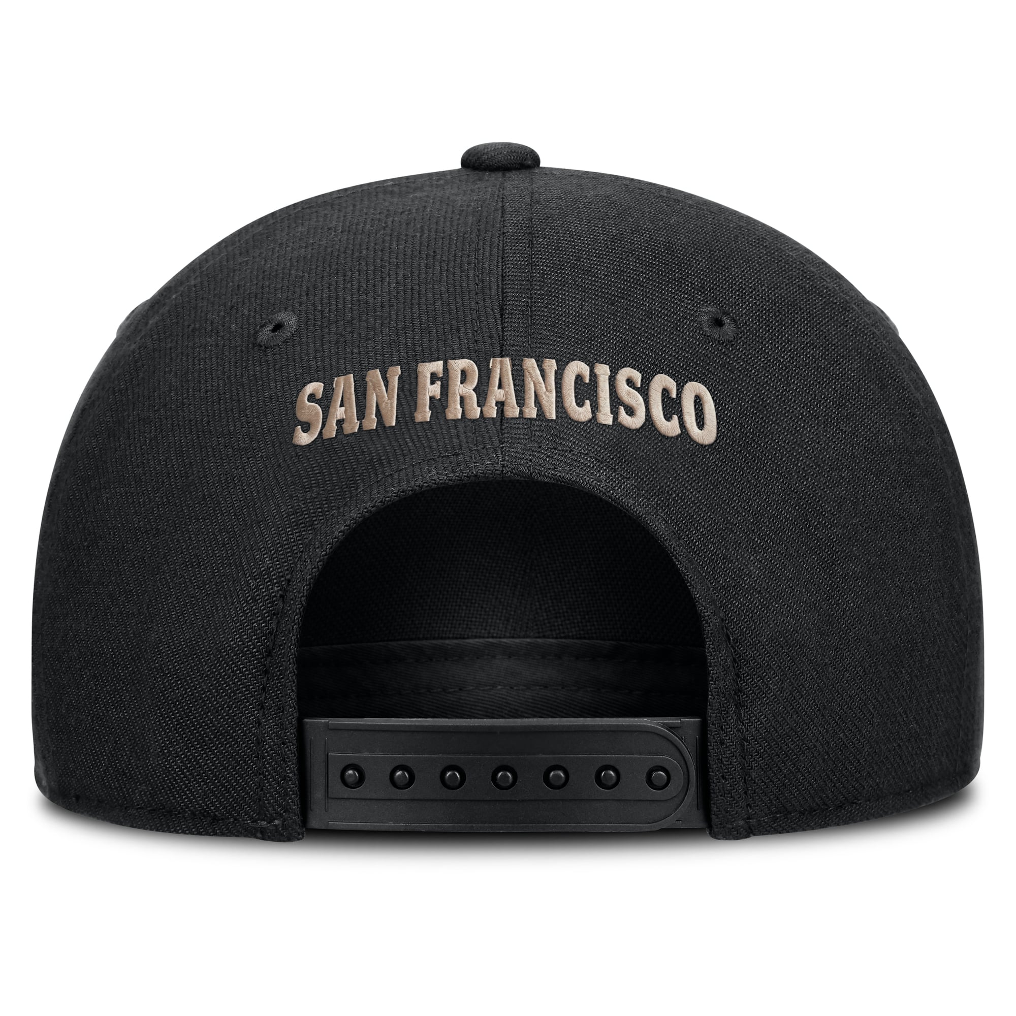 Casquette ajustable Nike marron clair/noir San Francisco Giants Cooperstown Rise A-Frame pour homme