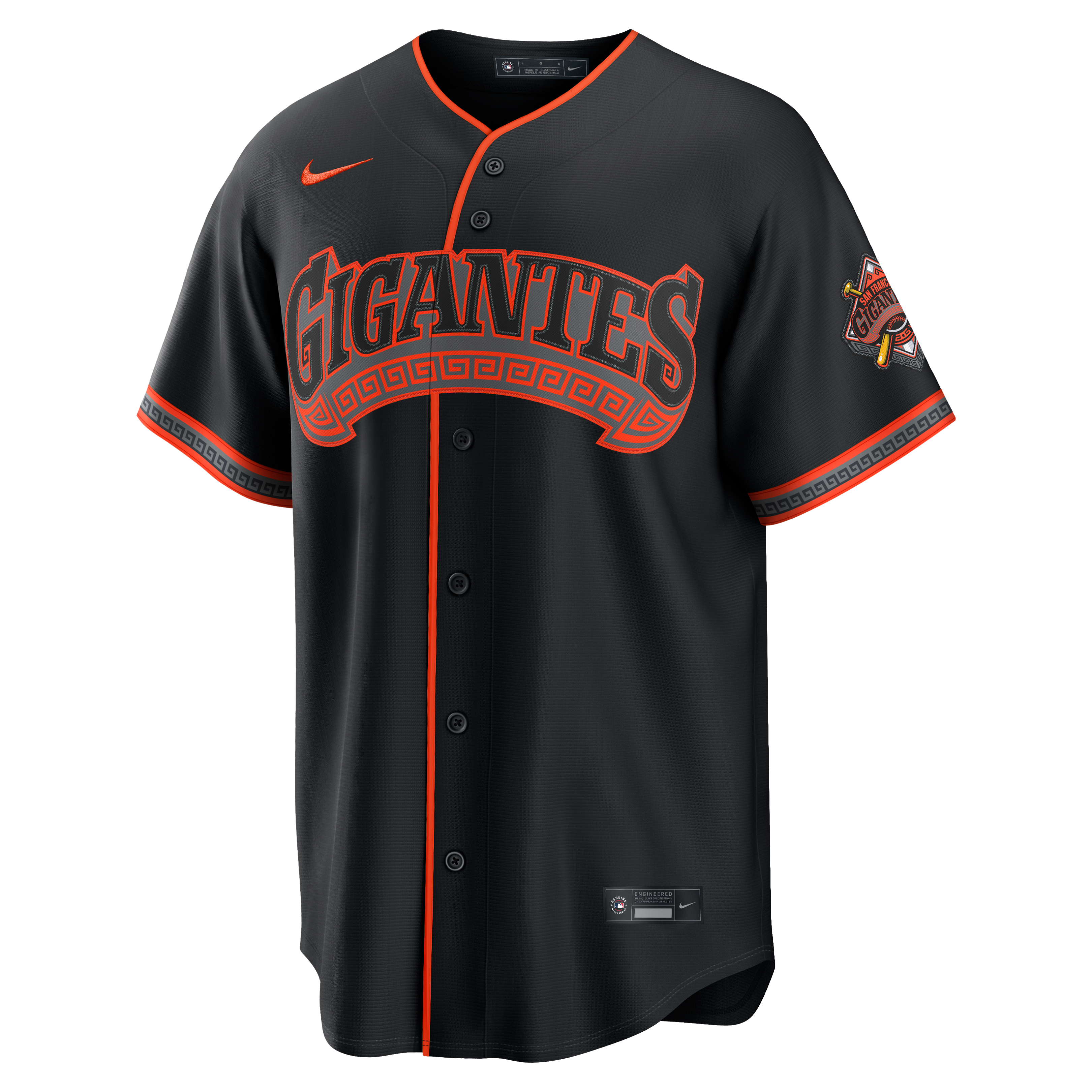 Men's Nike Matt Chapman Black San Francisco Giants Alternate Stadium Jersey