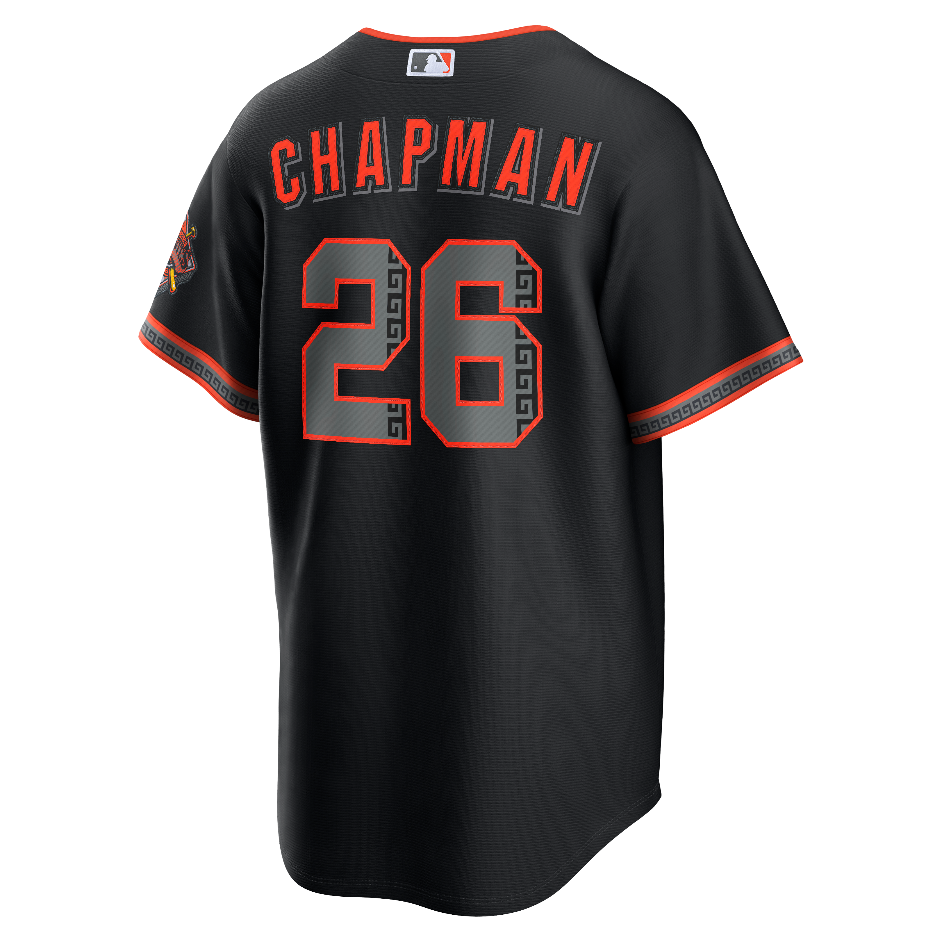 Men's Nike Matt Chapman Black San Francisco Giants Alternate Stadium Jersey