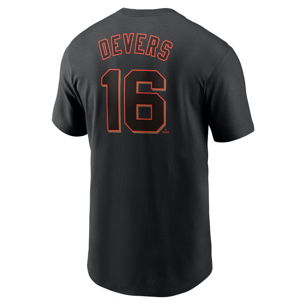 Rafael Devers San Francisco Giants Nike Name & Number T-Shirt - Black