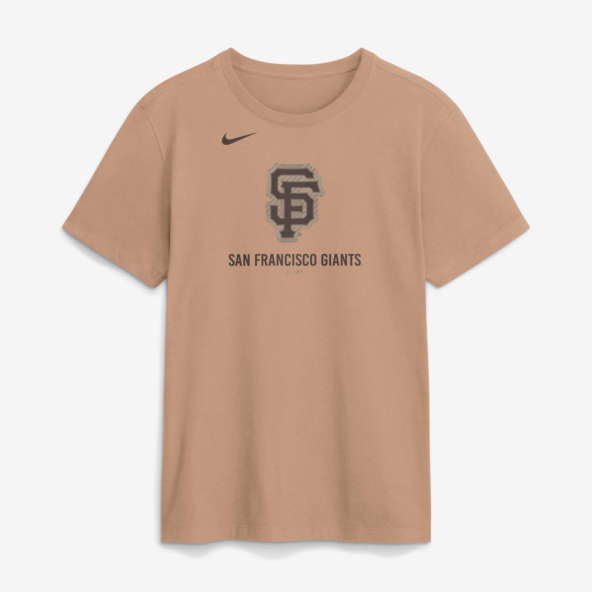 T-shirt en coton Nike beige San Francisco Giants pour homme