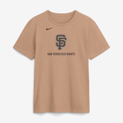 San Francisco Giants Nike Fashion Cotton T-Shirt - Tan