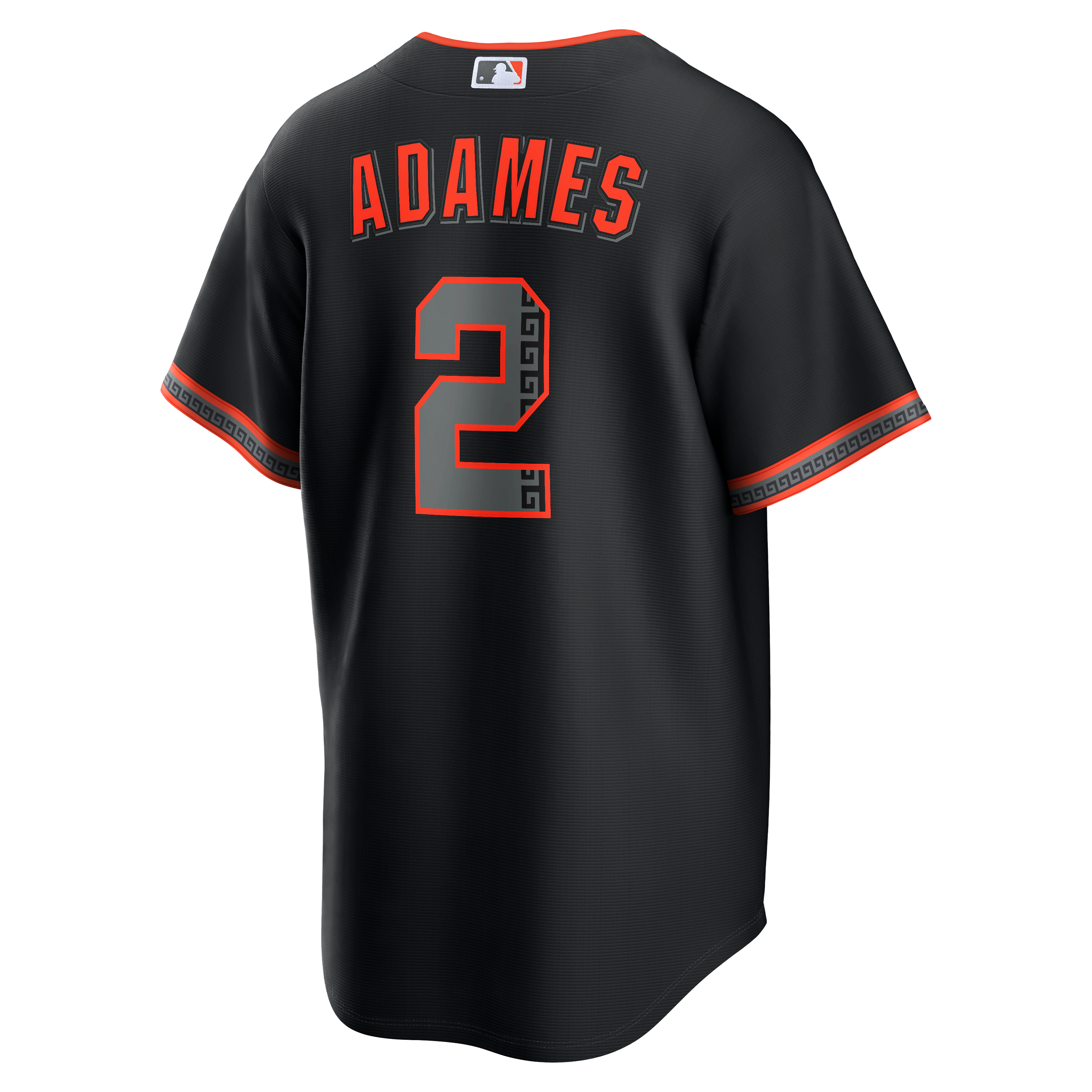 Maillot réplique Nike Willy Adames noir des Giants de San Francisco, modèle alternatif 2, pour homme