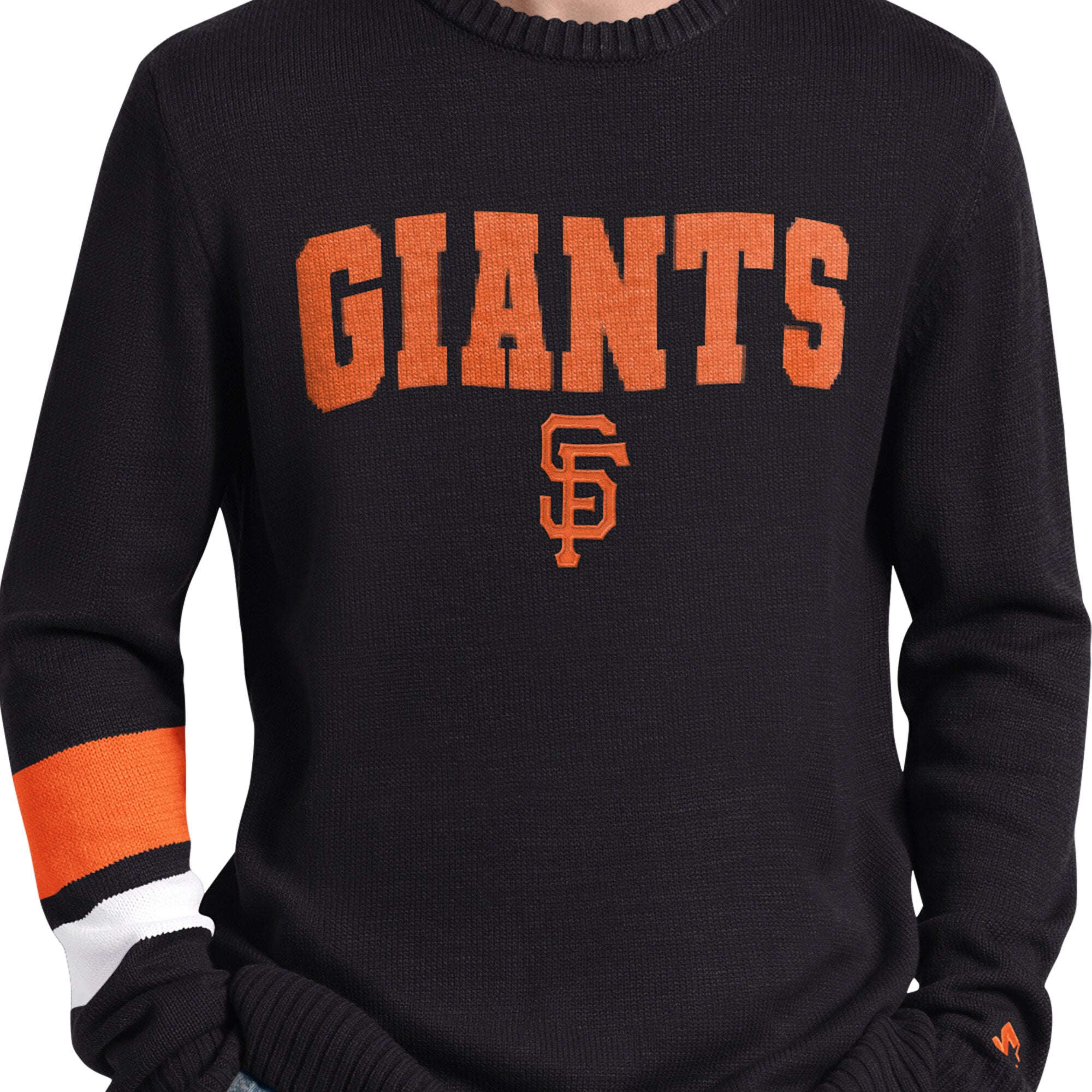 Pull rétro des Giants de San Francisco, noir, pour homme, la marque Starter