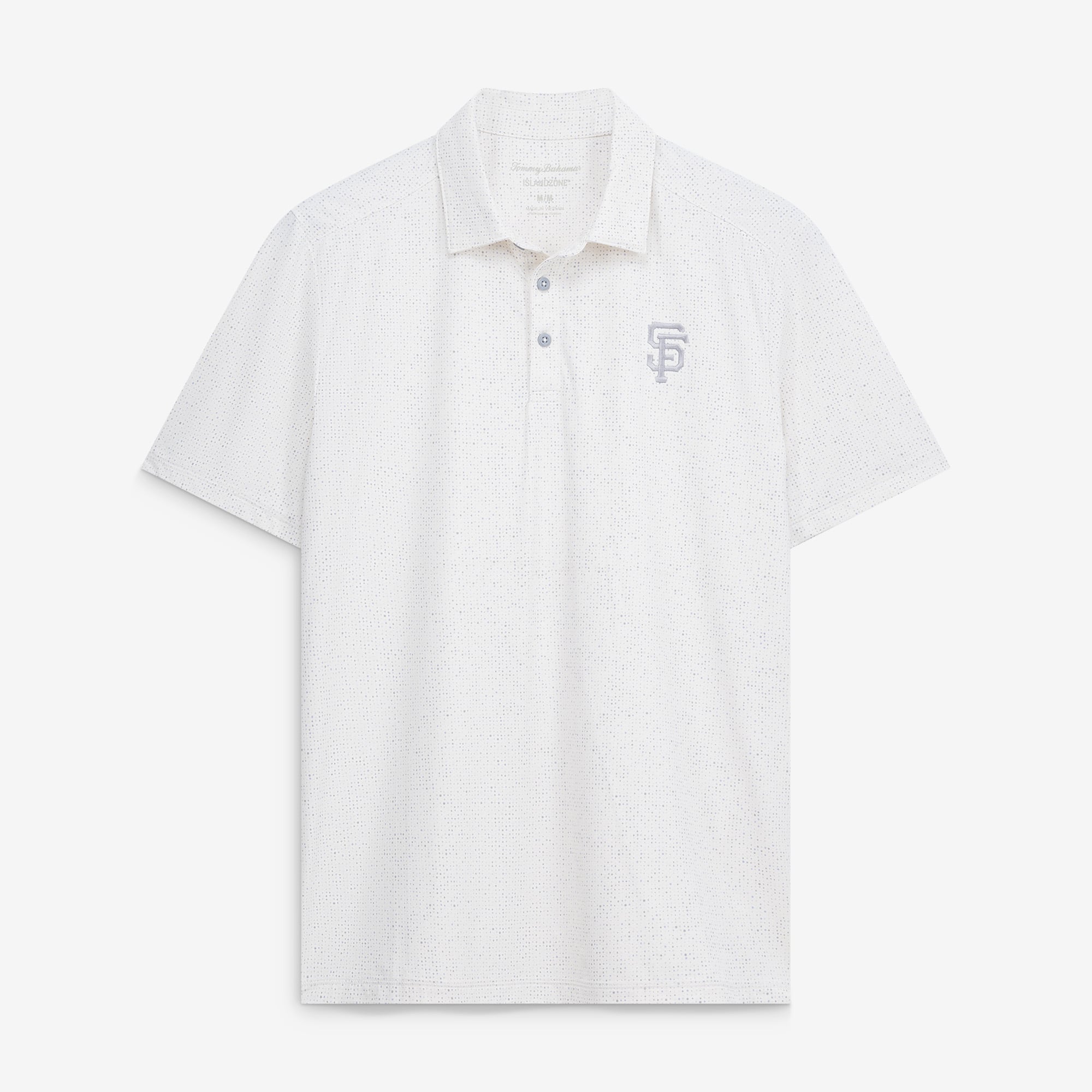 Polo Tommy Bahama blanc pour homme, San Francisco Giants Palm Dunes IslandZone