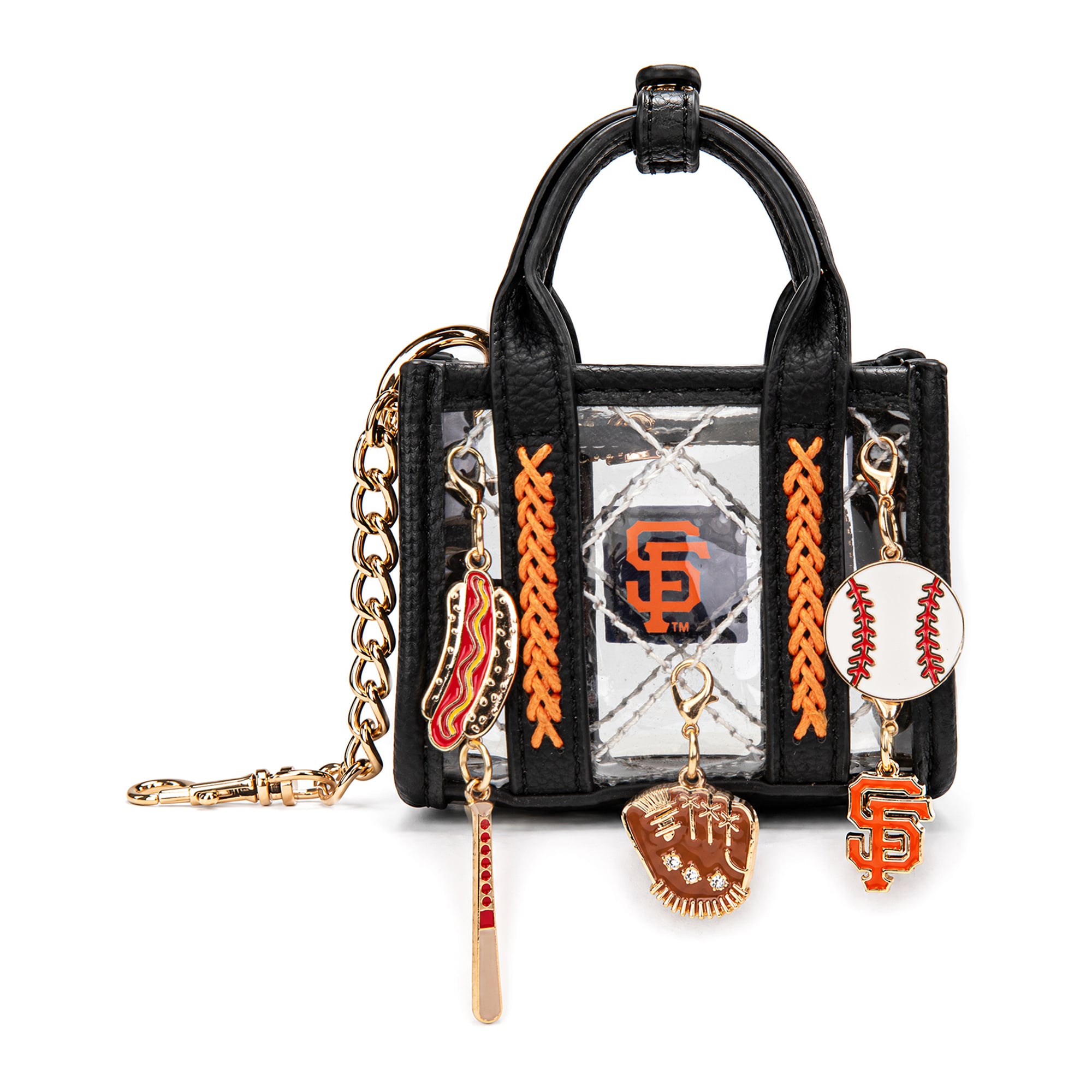 Montana West San Francisco Giants Clear Bag Charm