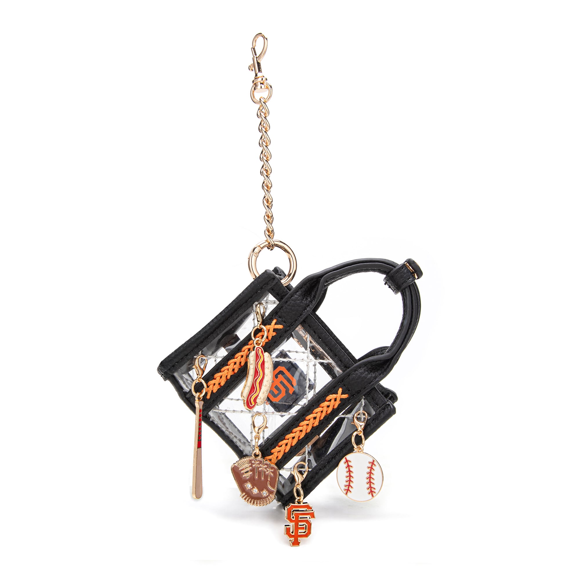 Montana West San Francisco Giants Clear Bag Charm
