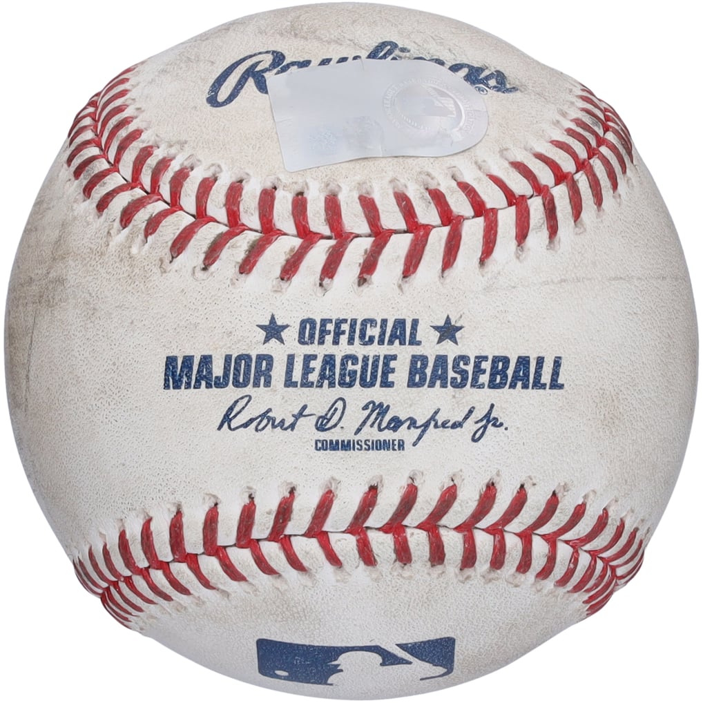 Rafael Devers San Francisco Giants Fanatics Authentic Game-Used Baseball vs. Washington Nationals on April 17, 2026 - RBI Double