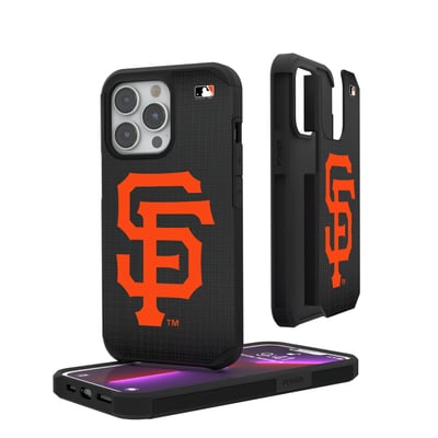 San Francisco Giants Linen Logo iPhone Rugged Case