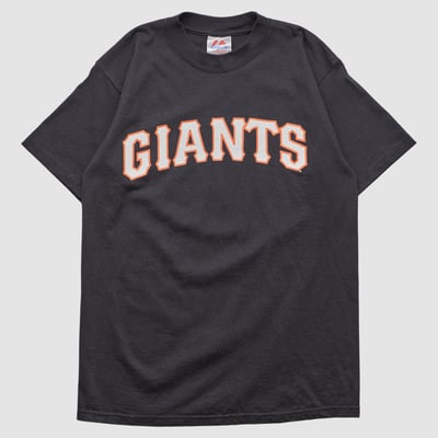 San Francisco Giants Majestic 2000s T-shirt - Black - S by Fanatics Real Vintage